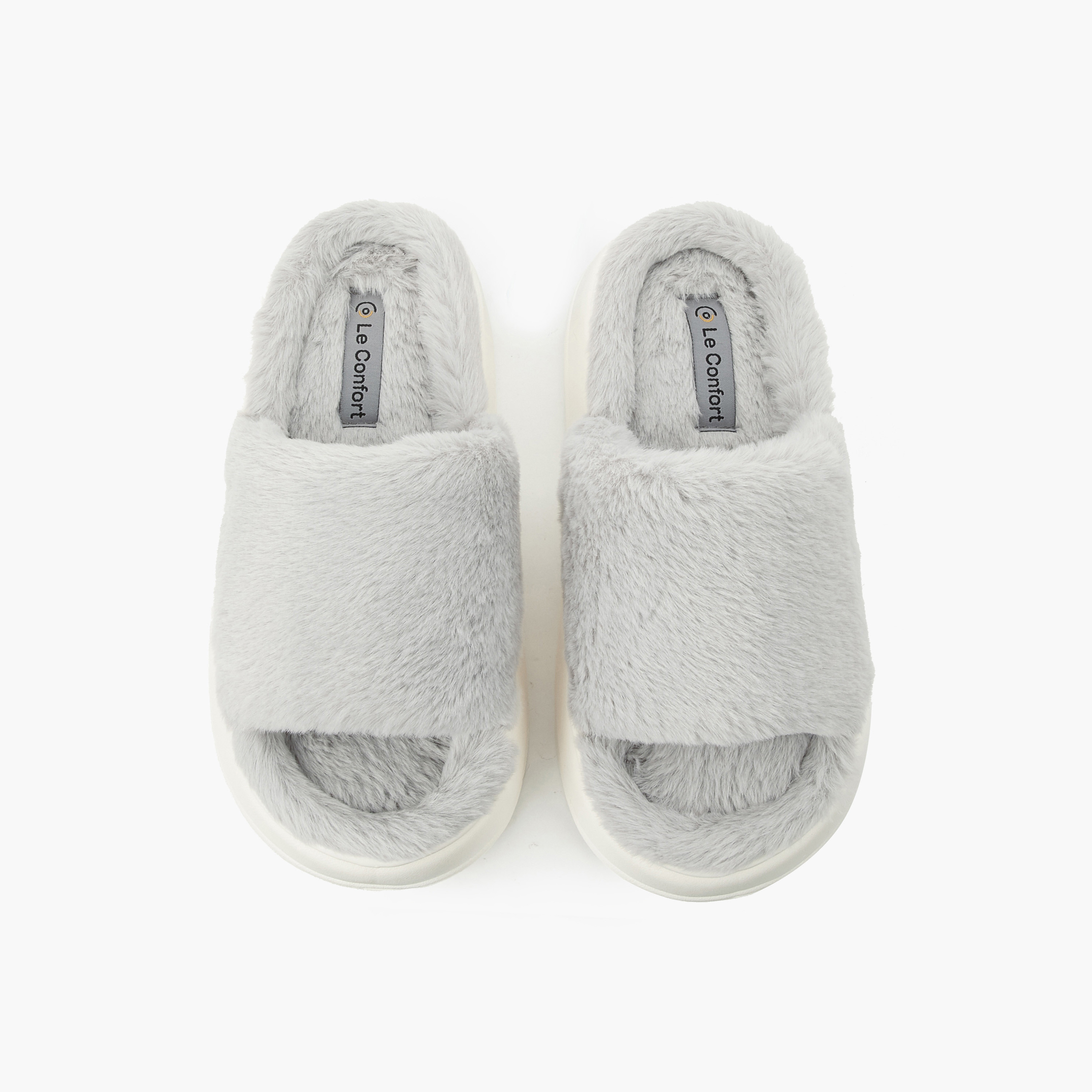 شبشب منزلي بمقدمة مفتوحة للنساء من لو كونفورت-women-shoes-bedroomslippers-image-1