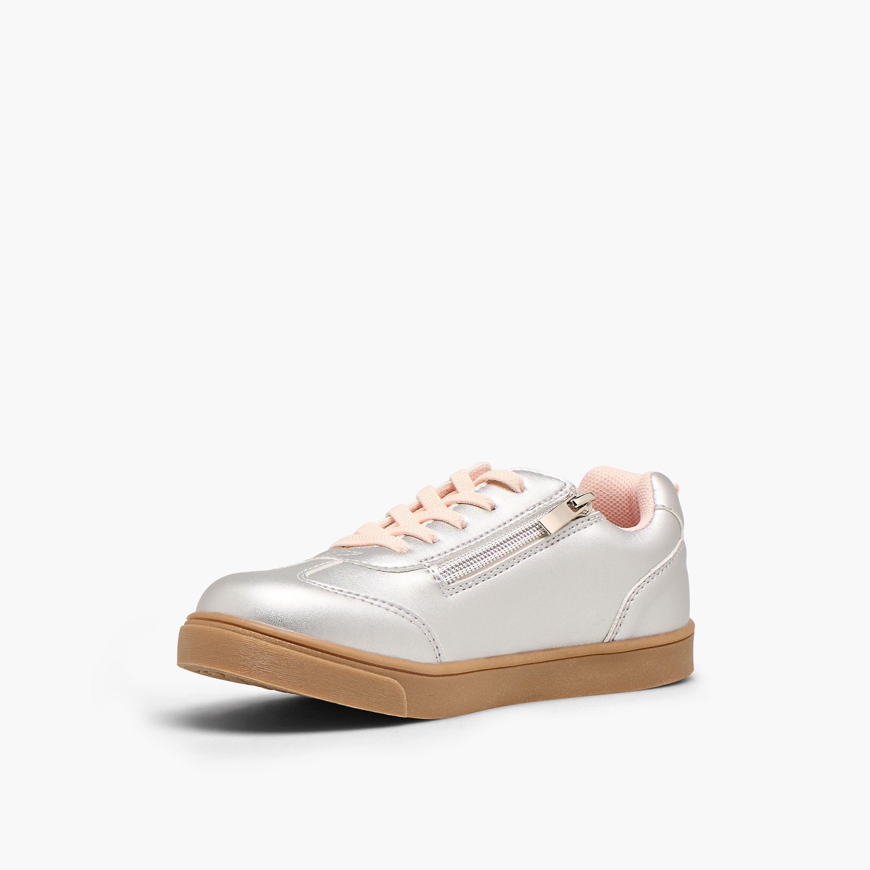 حذاء سنيكرز برباط إغلاق وطبعات للبنات من باربي-girls-shoes-sneakers-image-4