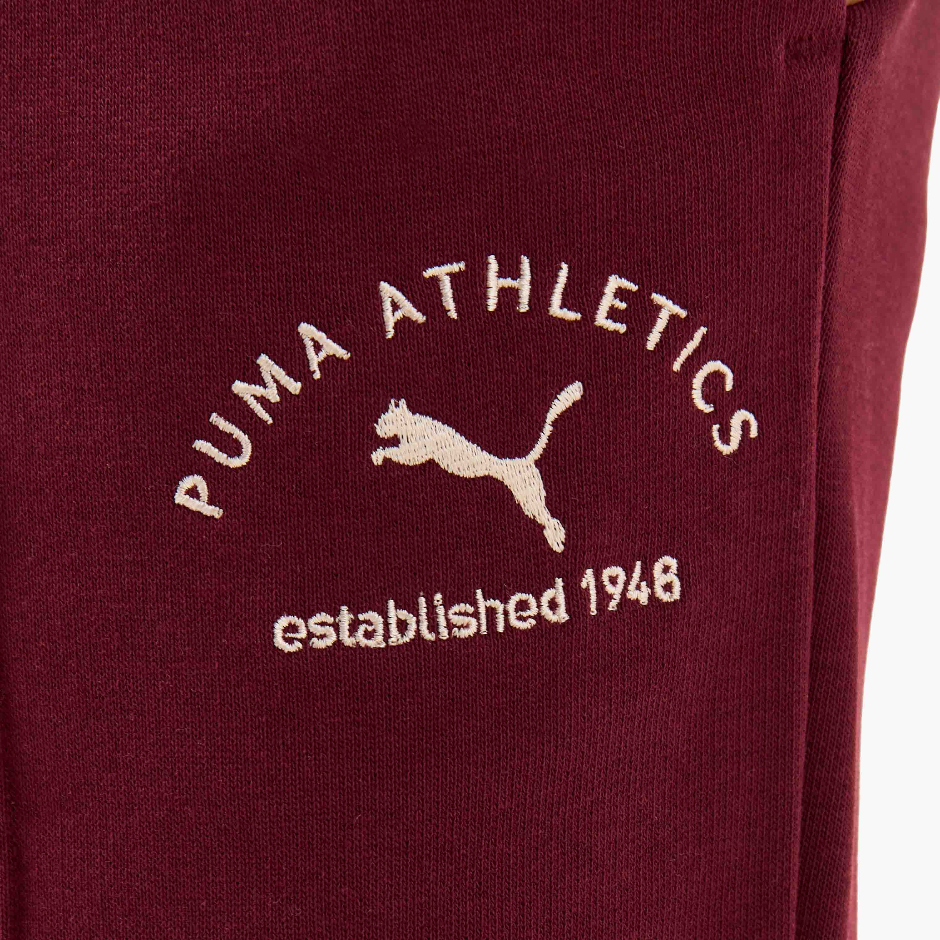 PUMA Boys Joggers with Logo Embroidery - Cotton - Drawstring Waist-boys-clothing-bottoms-joggersandtrackpants-image-5