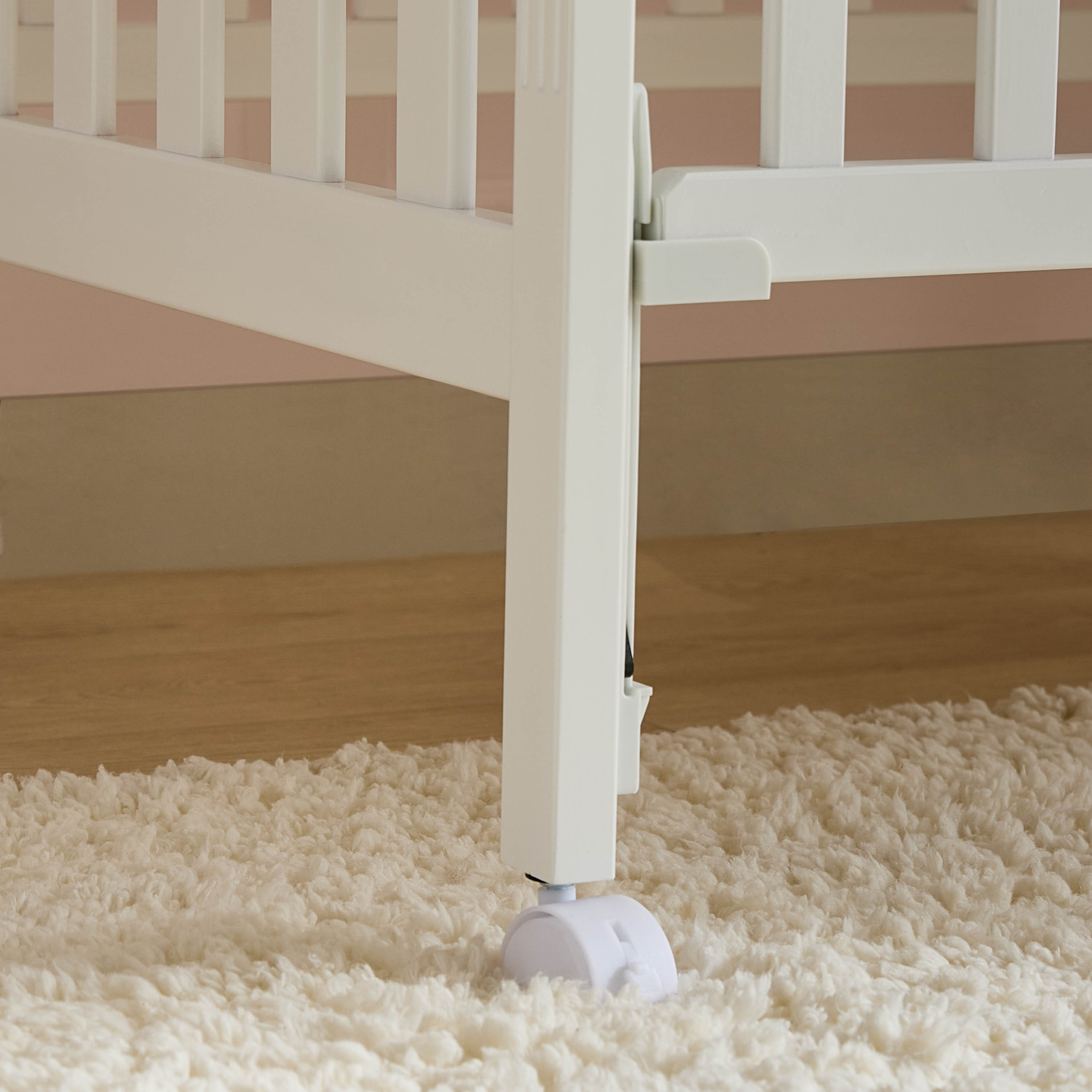 Juniors Capri Crib with 3 Adjustable Heights and Universal Chest of Drawers - Baby Furniture Set-baby-nursery-furniture-cribsandbeds-babycribs-image-5