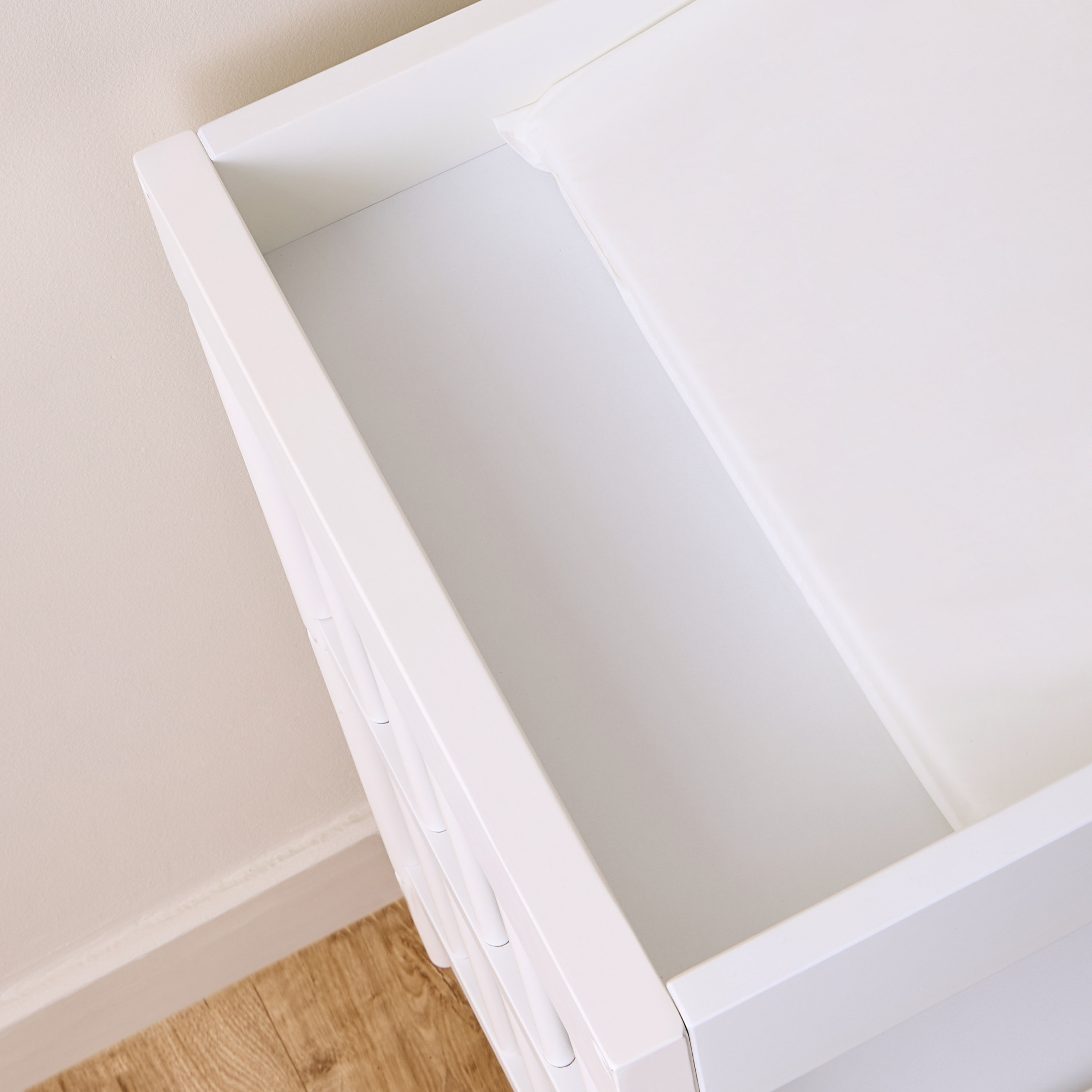 Juniors Capri Wooden Crib with Darcy Changing Table and Universal Wardrobe - Baby Furniture Set-baby-nursery-furniture-cribsandbeds-babycribs-image-15