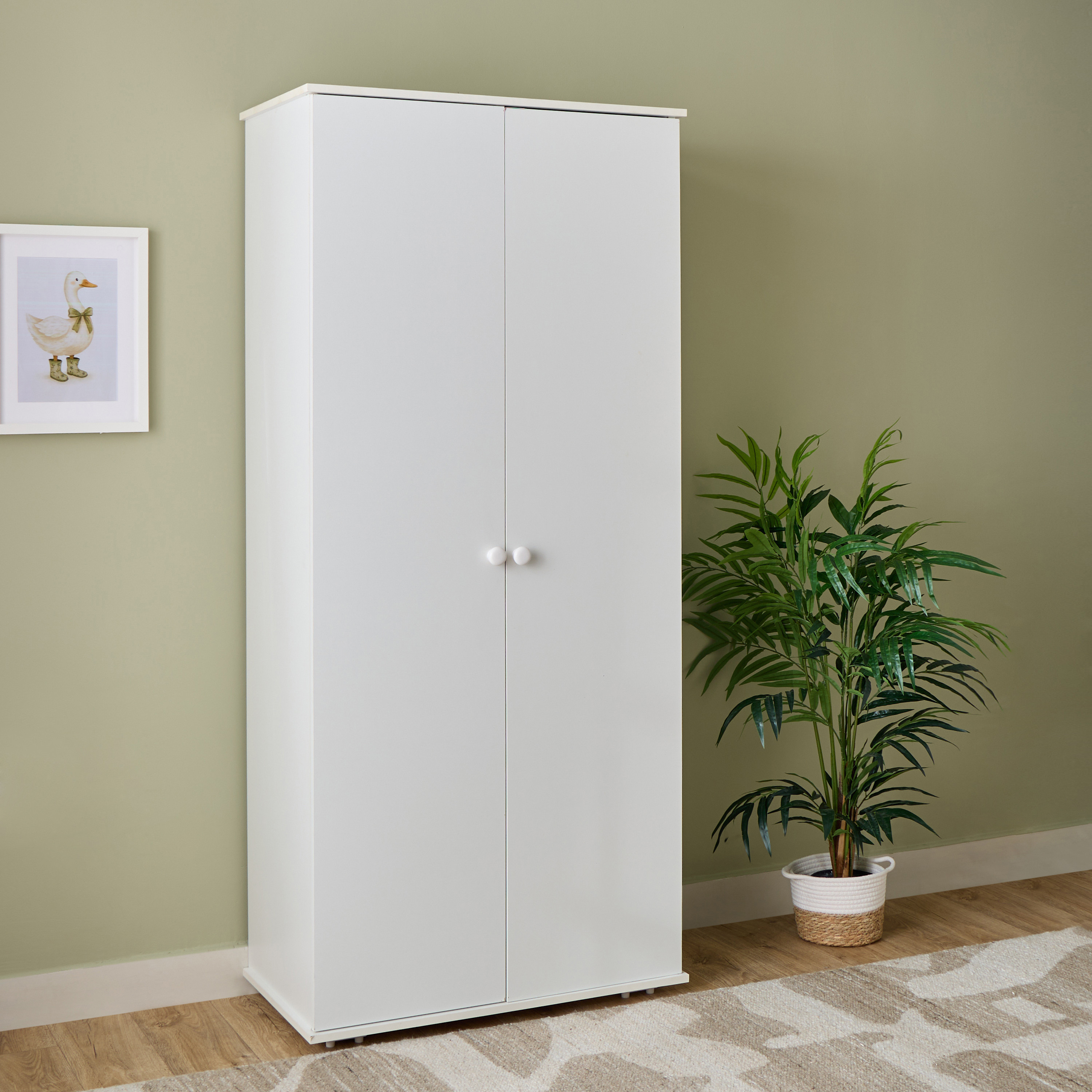 Juniors Capri Wooden Crib with Darcy Changing Table and Universal Wardrobe - Baby Furniture Set-baby-nursery-furniture-cribsandbeds-babycribs-image-7