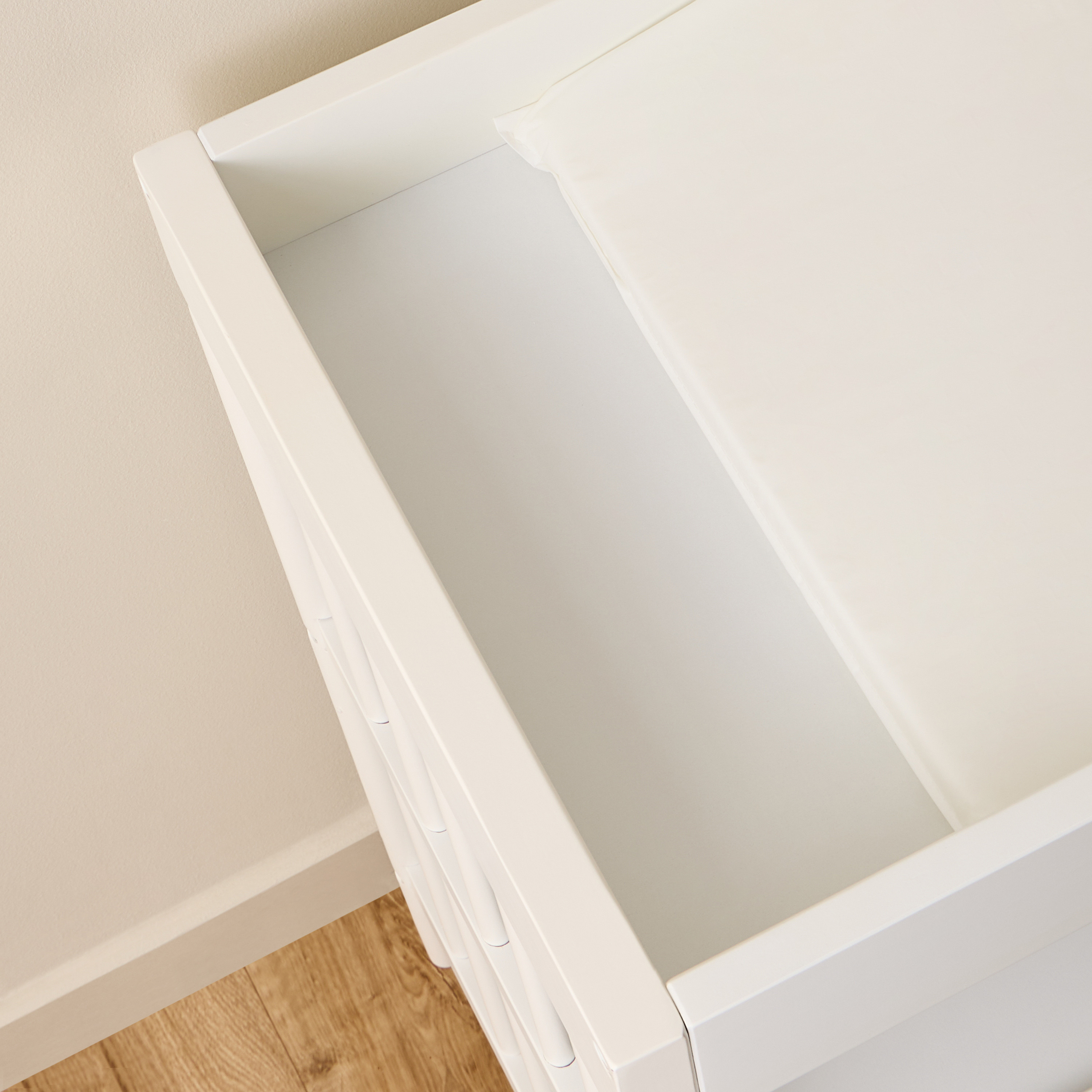 Juniors Magaret Wooden Crib with Darcy Changing Table and Universal Wardrobe - Baby Furniture Set-baby-nursery-furniture-cribsandbeds-babycribs-image-15
