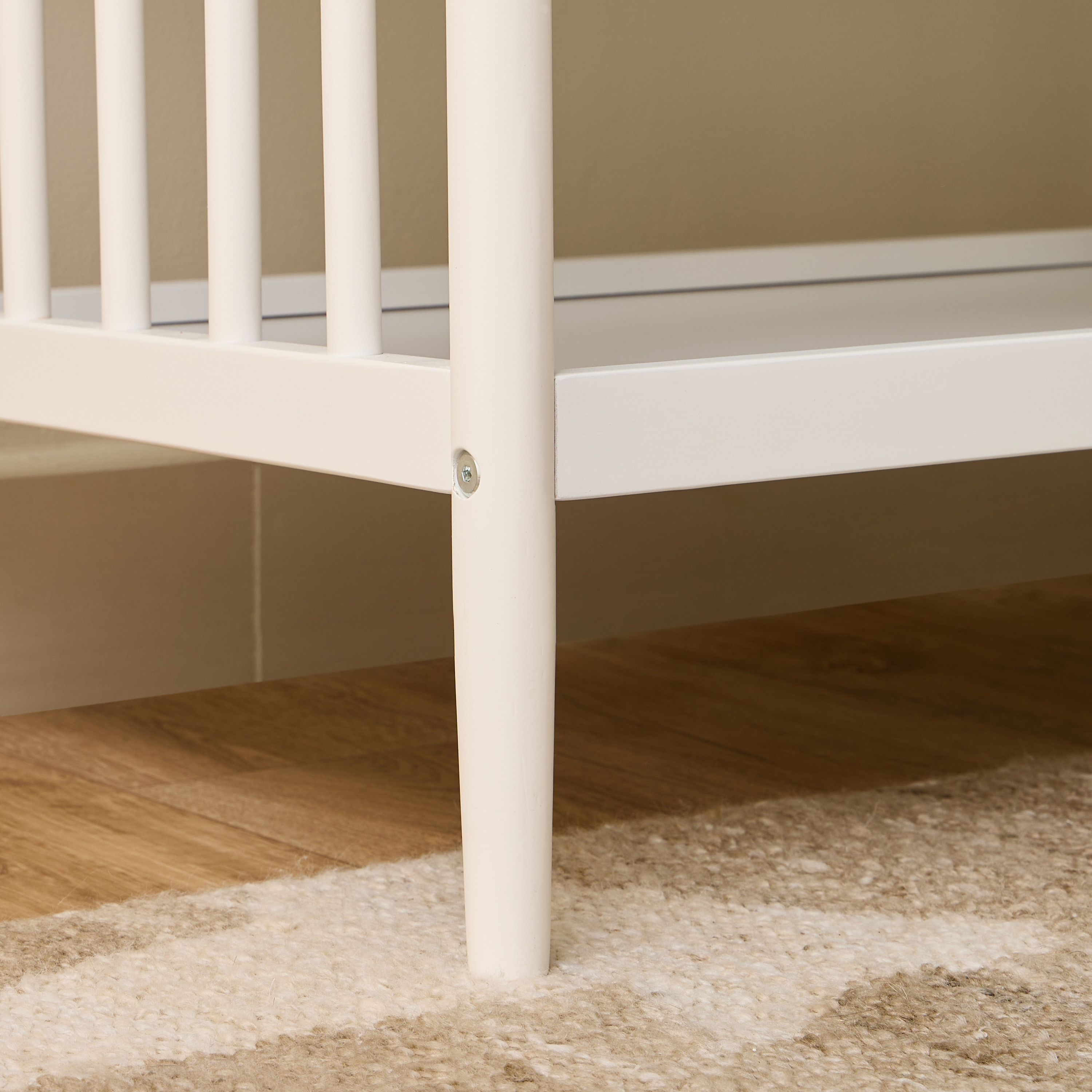 Juniors Magaret Wooden Crib with Darcy Changing Table and Universal Wardrobe - Baby Furniture Set-baby-nursery-furniture-cribsandbeds-babycribs-image-16