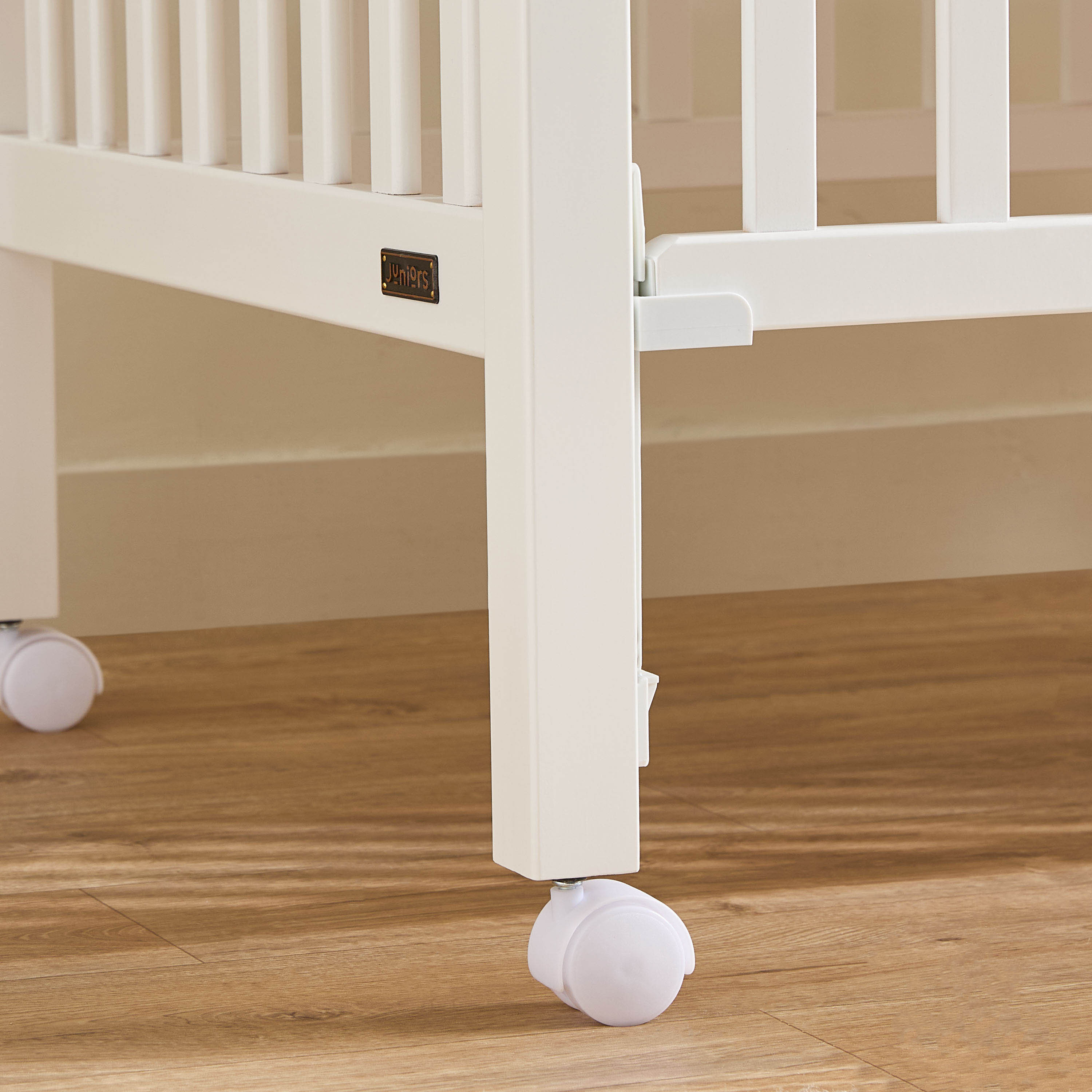 Juniors Magaret Wooden Crib with Darcy Changing Table and Universal Wardrobe - Baby Furniture Set-baby-nursery-furniture-cribsandbeds-babycribs-image-5