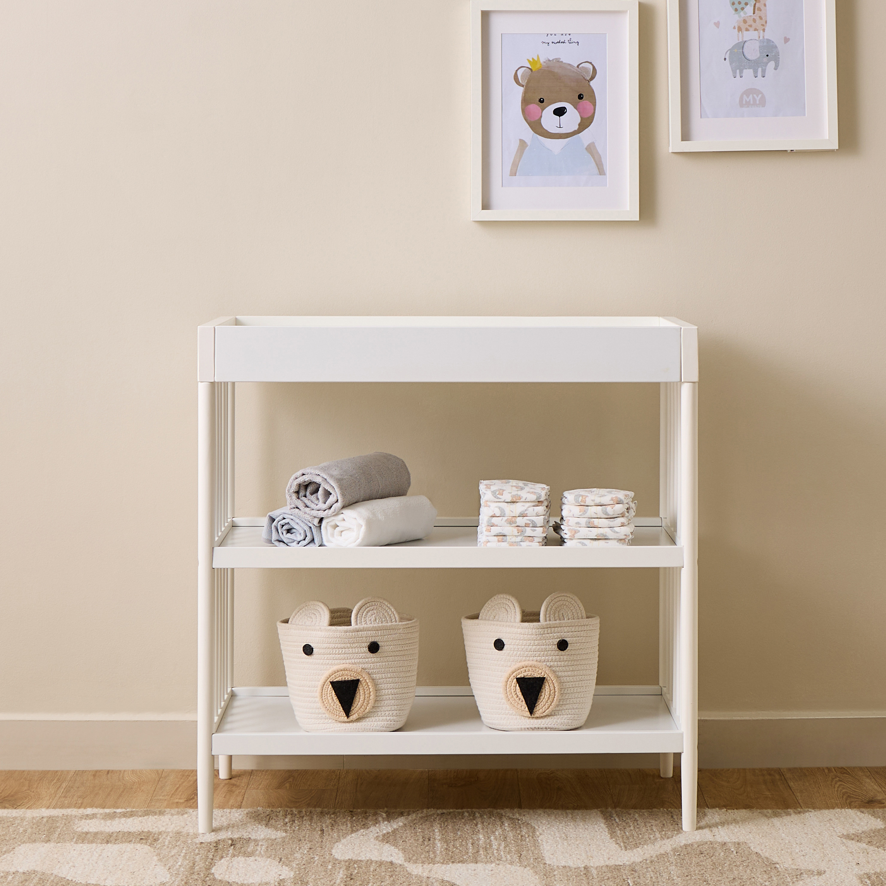 Juniors Charlotte Portable Crib with Darcy Changing Table and Universal Wardrobe -Baby Furniture Set-baby-nursery-furniture-cribsandbeds-babycribs-image-13