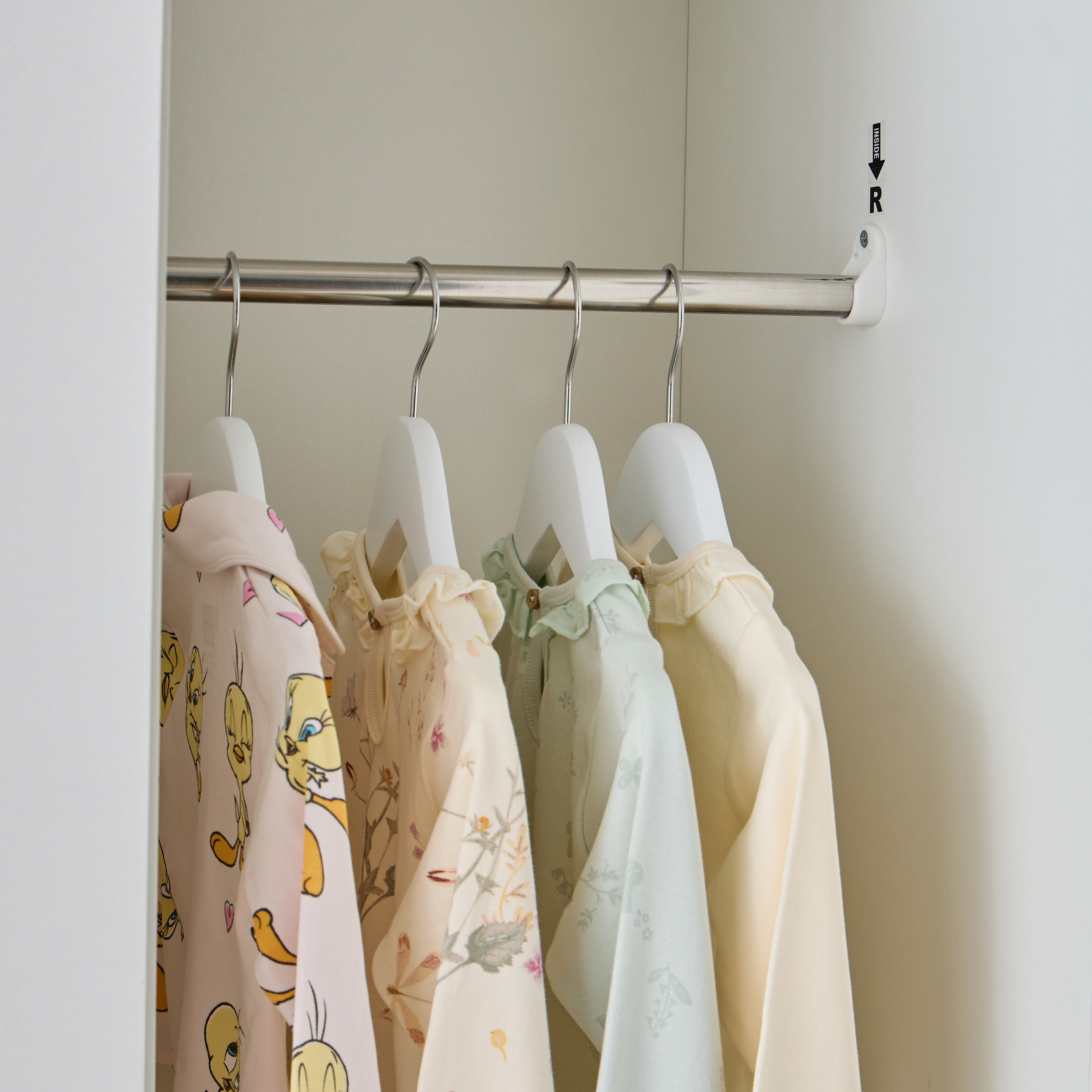 Juniors Henry Wooden Crib with Darcy Changing Table and Solid Universal Wardrobe -Baby Furniture Set-baby-nursery-furniture-cribsandbeds-babycribs-image-10