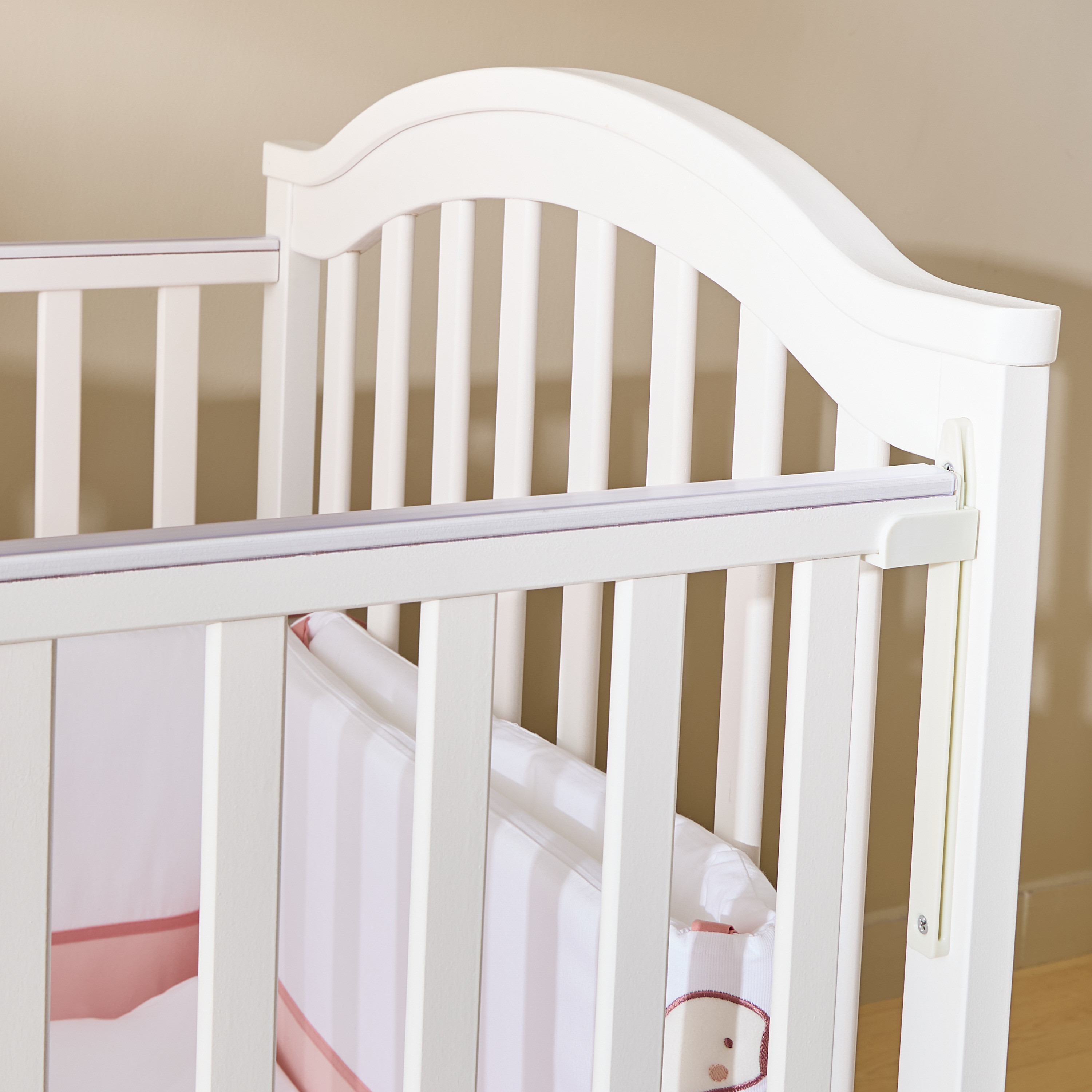 Juniors Henry Wooden Crib with Darcy Changing Table and Solid Universal Wardrobe -Baby Furniture Set-baby-nursery-furniture-cribsandbeds-babycribs-image-5