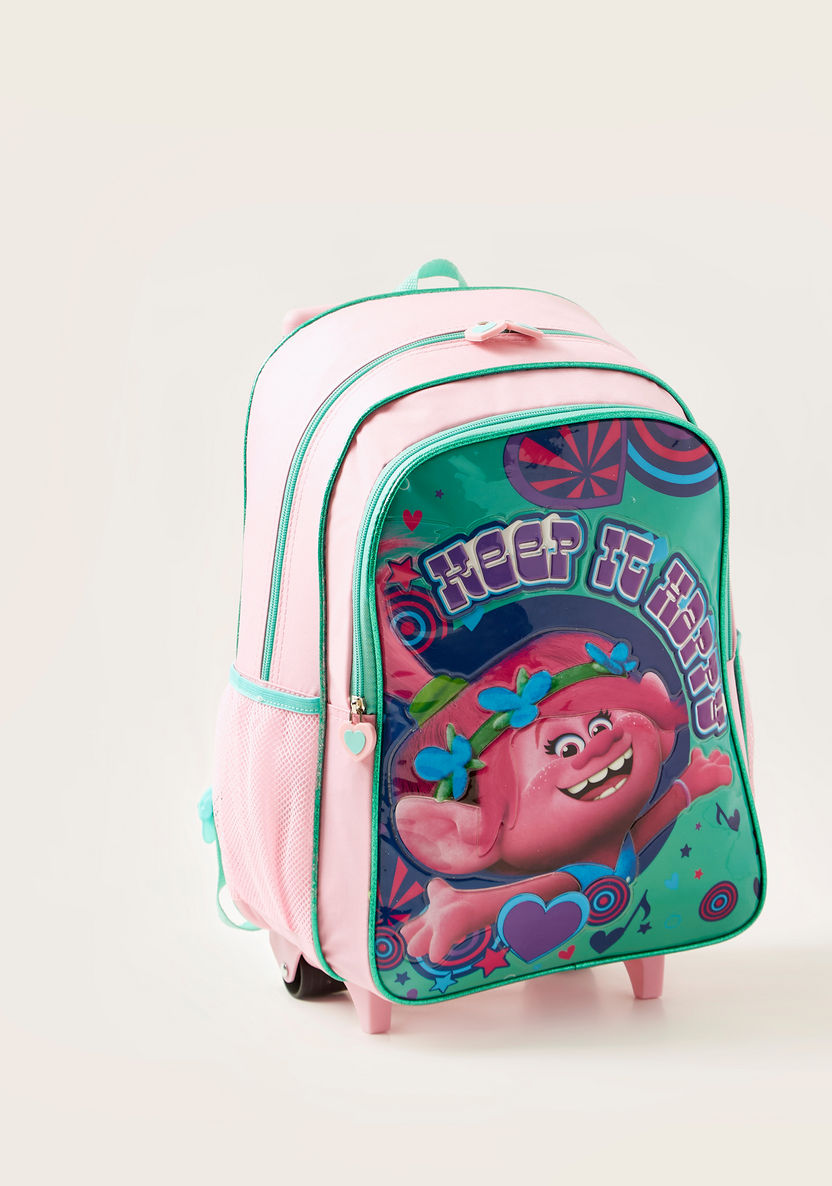 Trolls Print 5-Piece Trolley Backpack Set-School Sets-image-1