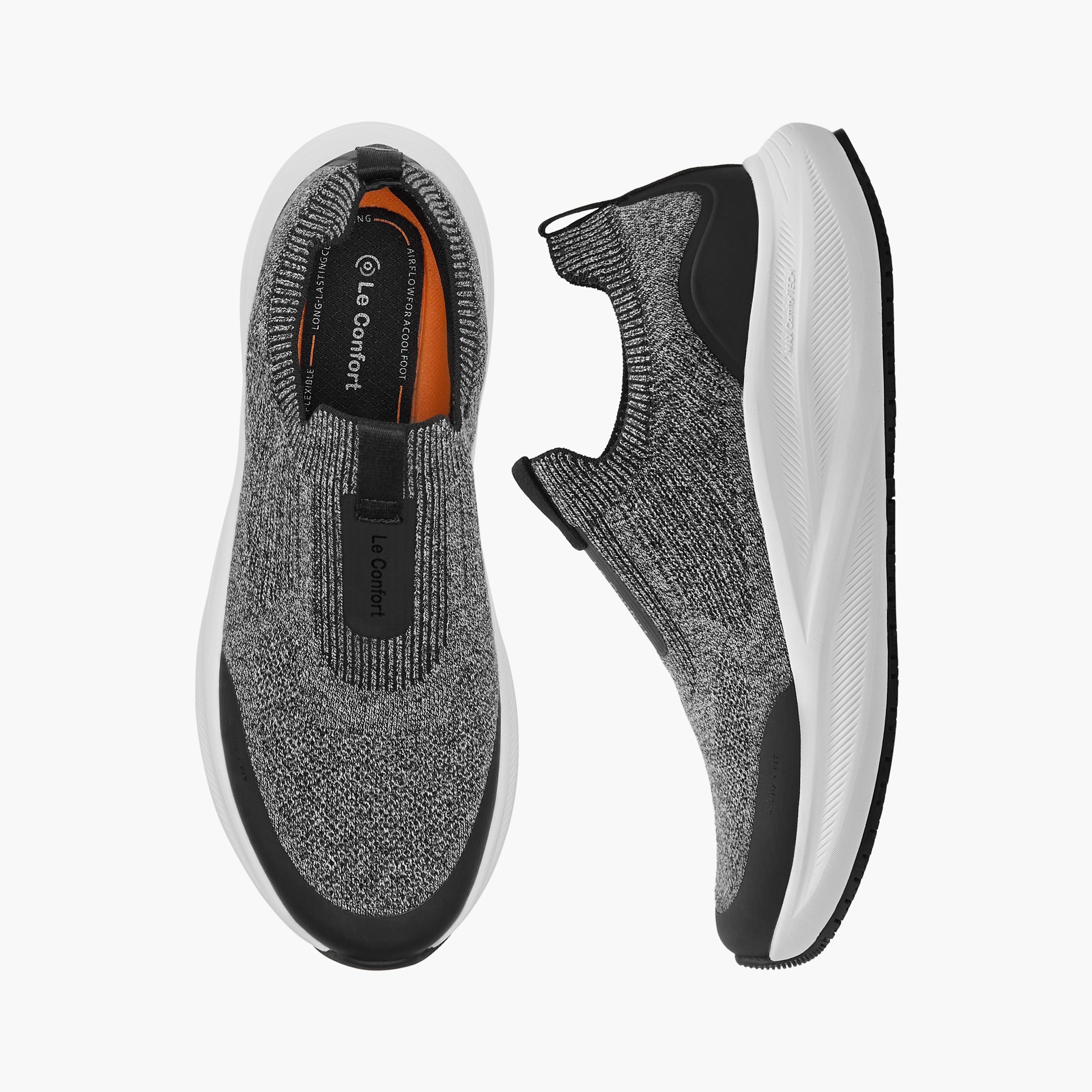 Le Confort Logo Detail Slip-On Comfort Sneakers-men-shoes-sneakers-image-1
