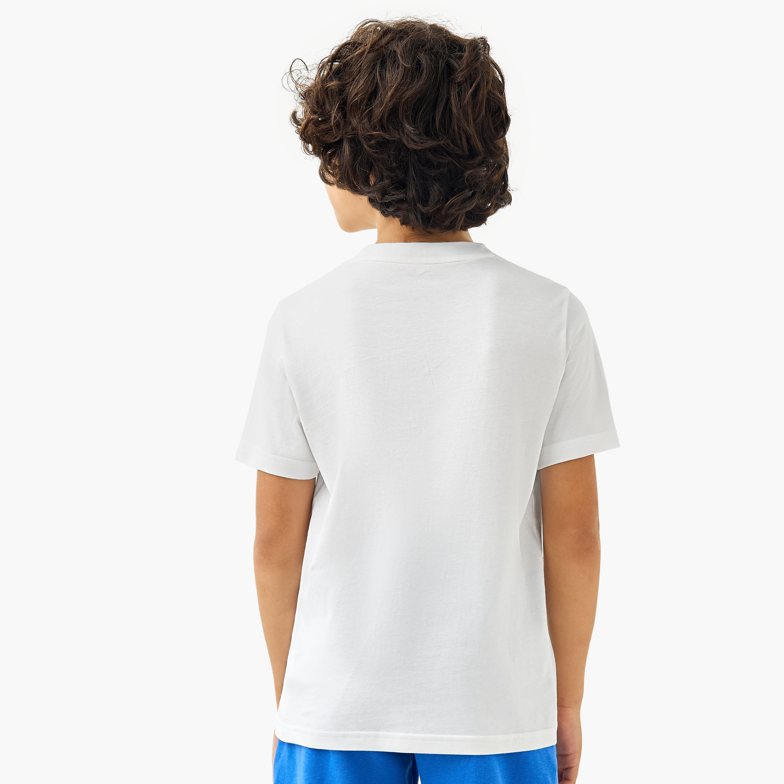 تيشيرت بأكمام قصيرة وطبعات شعار من بوما-boys-clothing-sportswear-tops-image-3