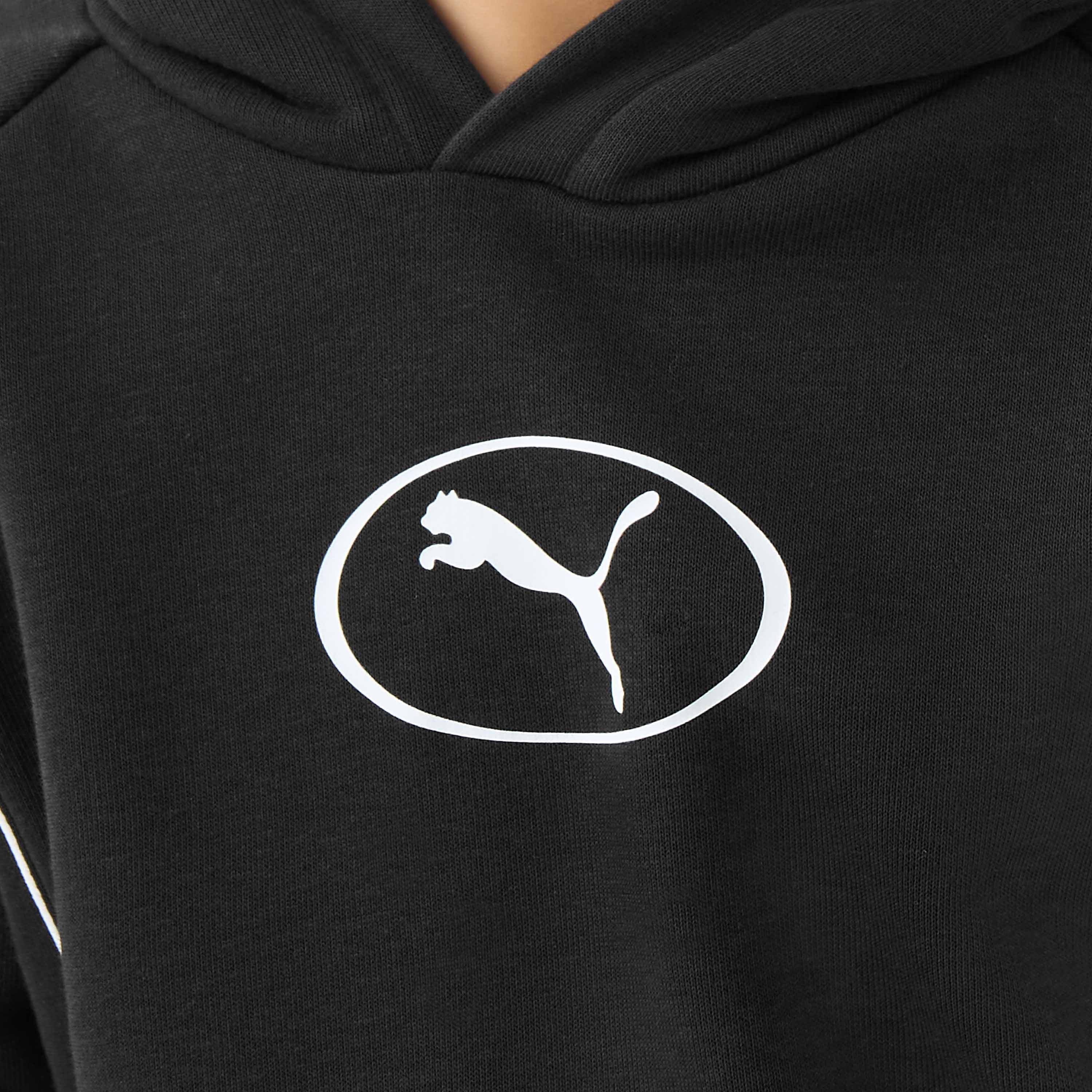 سويت شيرت بأكمام طويلة وقبعة مزيّن بخطوط بارزة للأولاد من بوما - قطن-sports-boys-clothing-tops-image-5