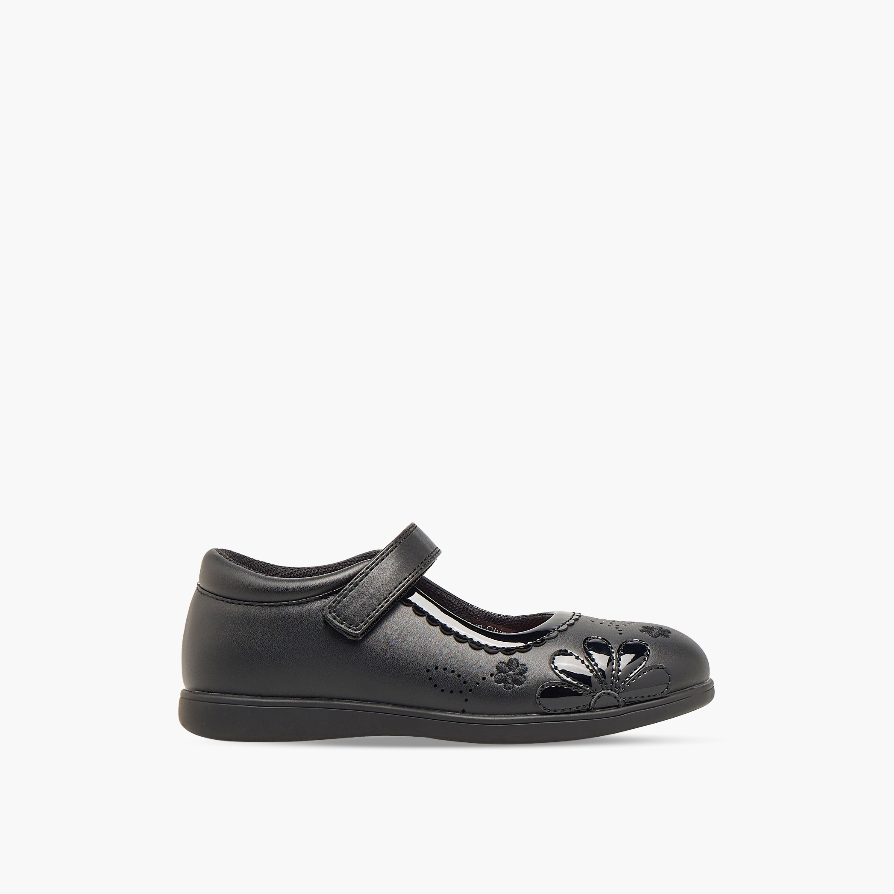 حذاء مدرسي بشريط إغلاق لاصق للبنات من جونيورز-girls-shoes-schoolshoes-image-3