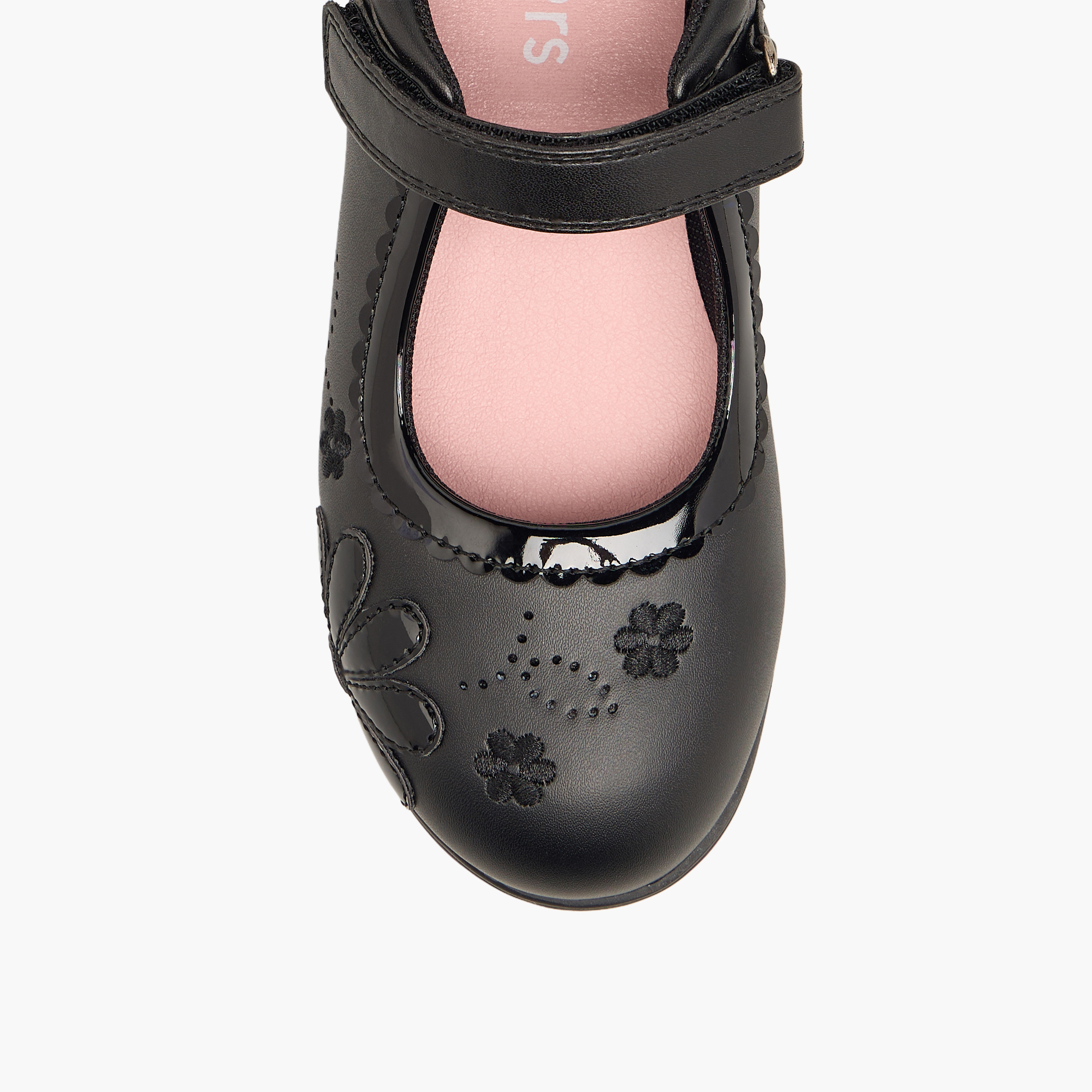 حذاء مدرسي بشريط إغلاق لاصق للبنات من جونيورز-girls-shoes-schoolshoes-image-7