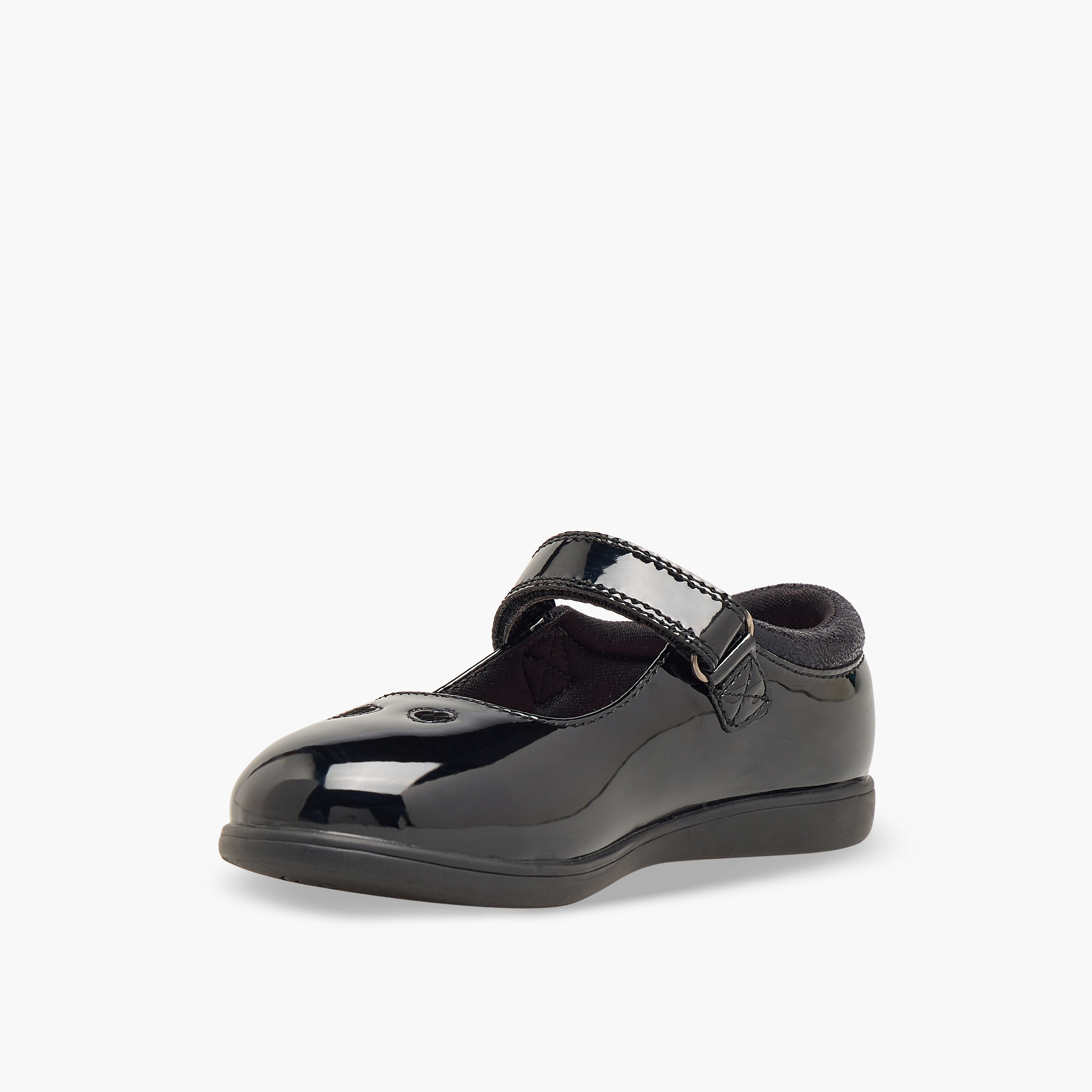 حذاء مدرسي بشريط إغلاق لاصق للبنات من باربي-girls-shoes-schoolshoes-image-4
