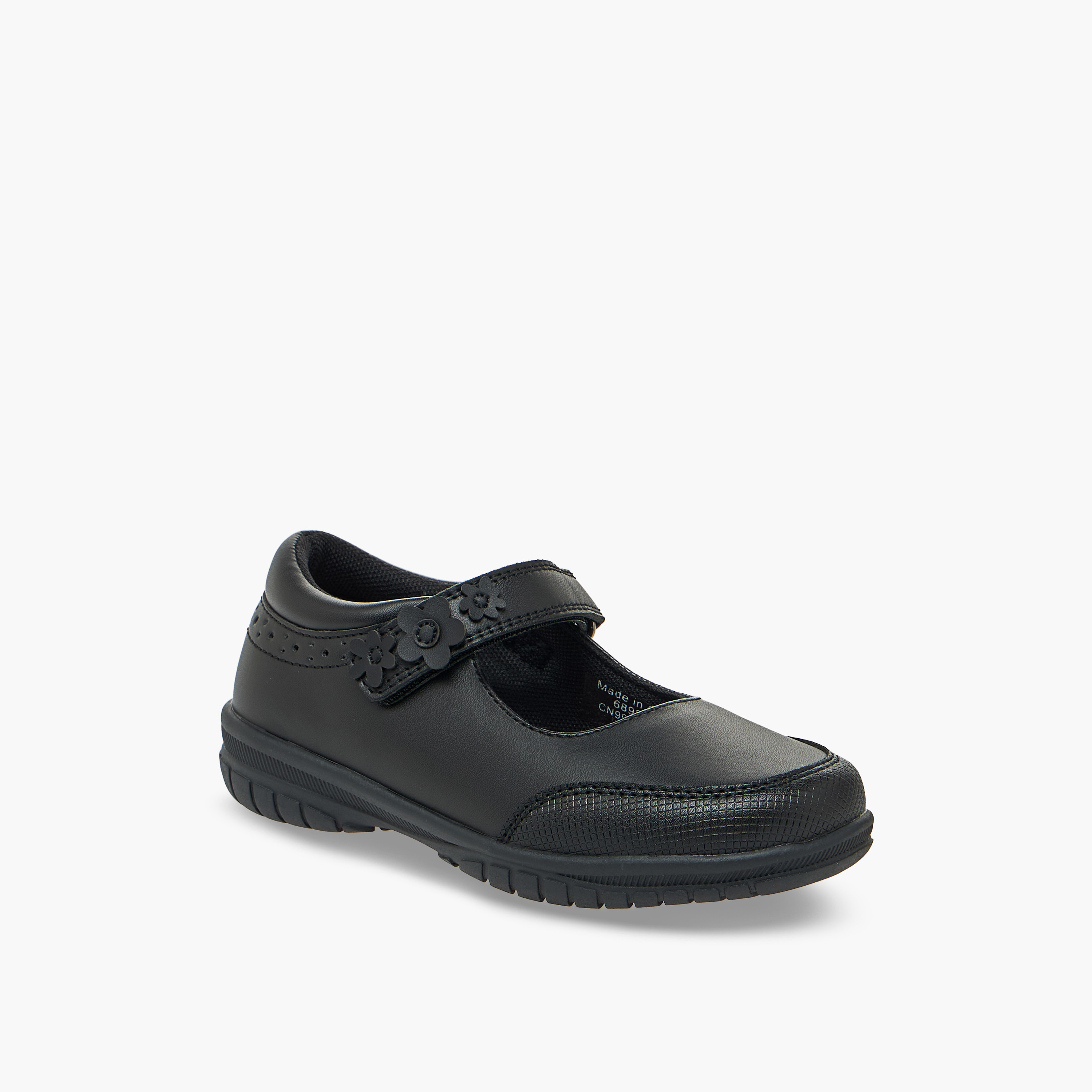 حذاء ماري جين باربي المدرسي المريح للبنات بشريط إغلاق لاصق-girls-shoes-maryjanes-image-2