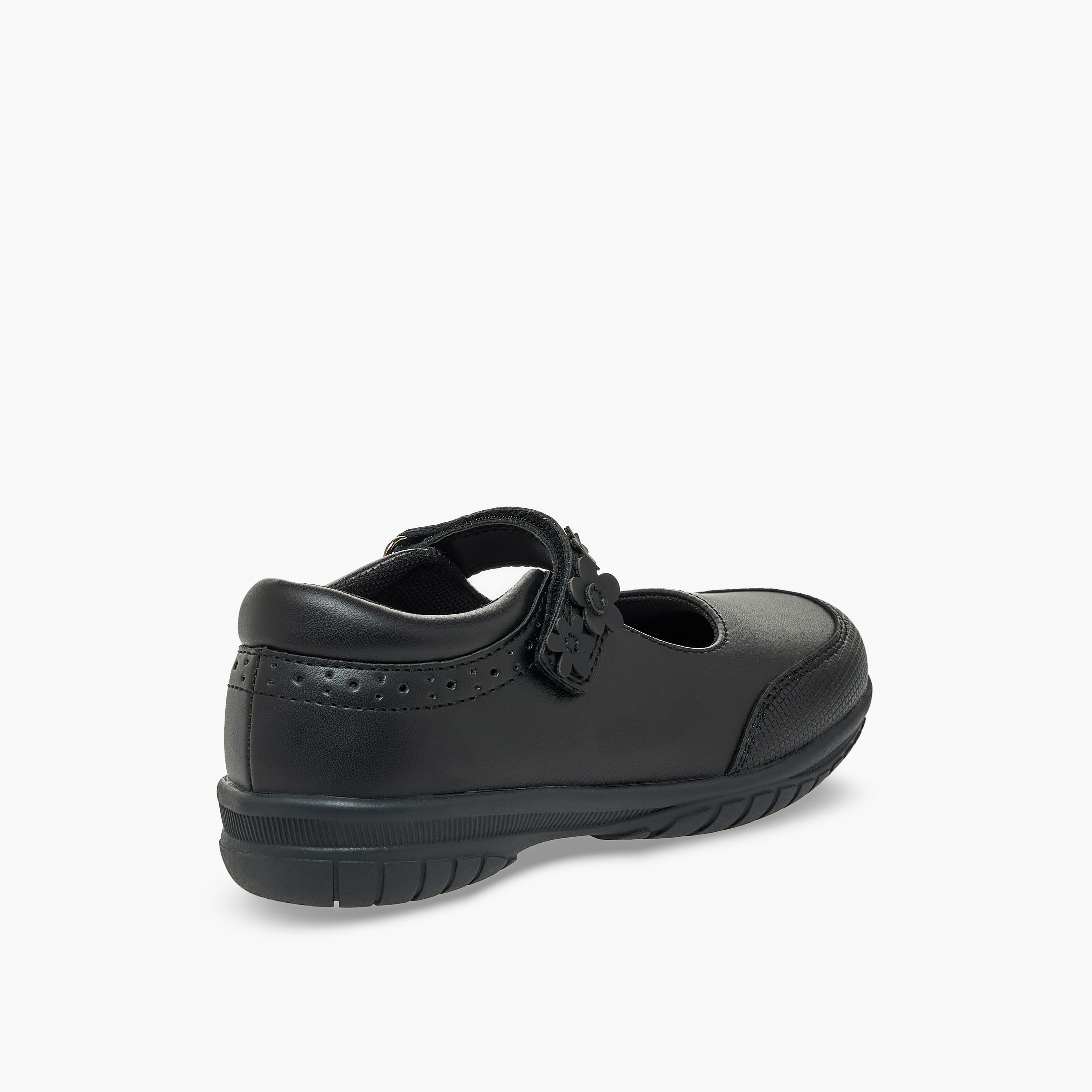حذاء ماري جين باربي المدرسي المريح للبنات بشريط إغلاق لاصق-girls-shoes-maryjanes-image-5
