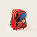Lady Bug Print 5-Piece Trolley Backpack Set-School Sets-thumbnail-1