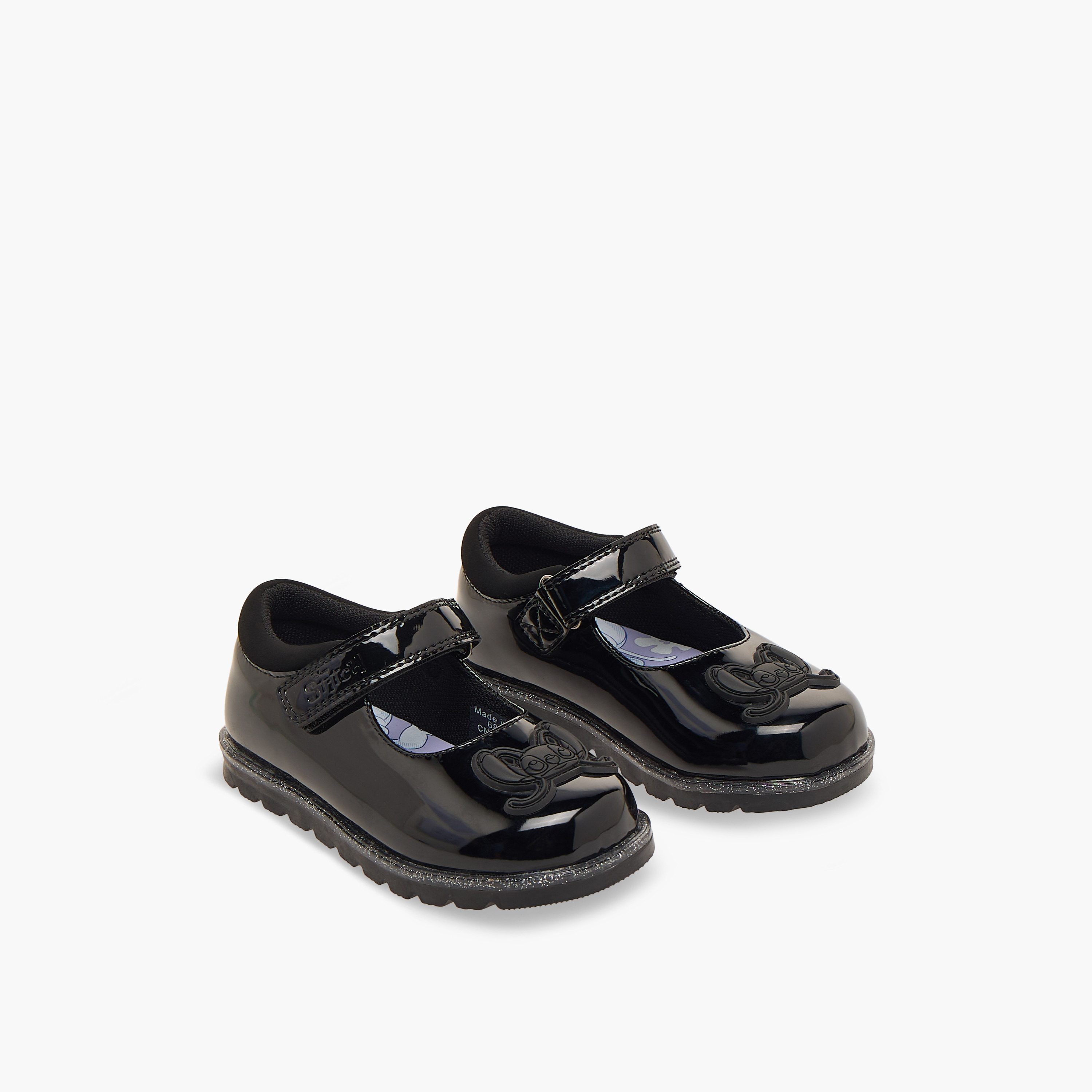 حذاء ماري جين مدرسي بتصميم ستيتش للبنات من ديزني-girls-shoes-maryjanes-image-1