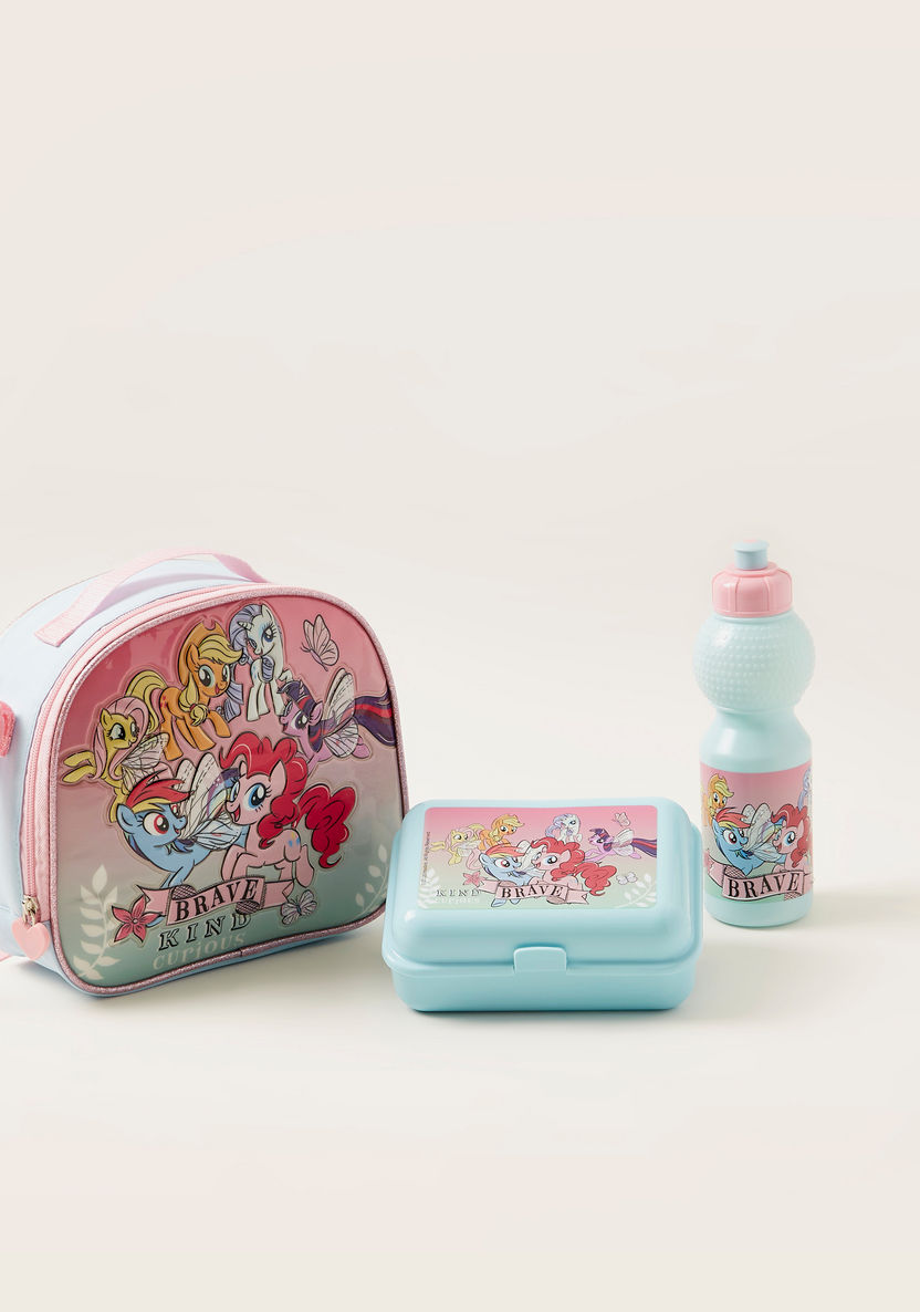 My Little Pony Print 5-Piece Trolley Backpack Set-School Sets-image-7