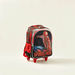 Spider-Man Print Trolley Backpack with Zip Closure - 14 inches-Trolleys-thumbnail-1