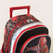 Spider-Man Print Trolley Backpack with Adjustable Straps-Trolleys-thumbnail-2