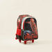 Spider-Man Print Trolley Backpack with Zip Closure - 16 inches-Trolleys-thumbnail-1
