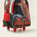 Spider-Man Print Trolley Backpack with Zip Closure - 16 inches-Trolleys-thumbnail-3