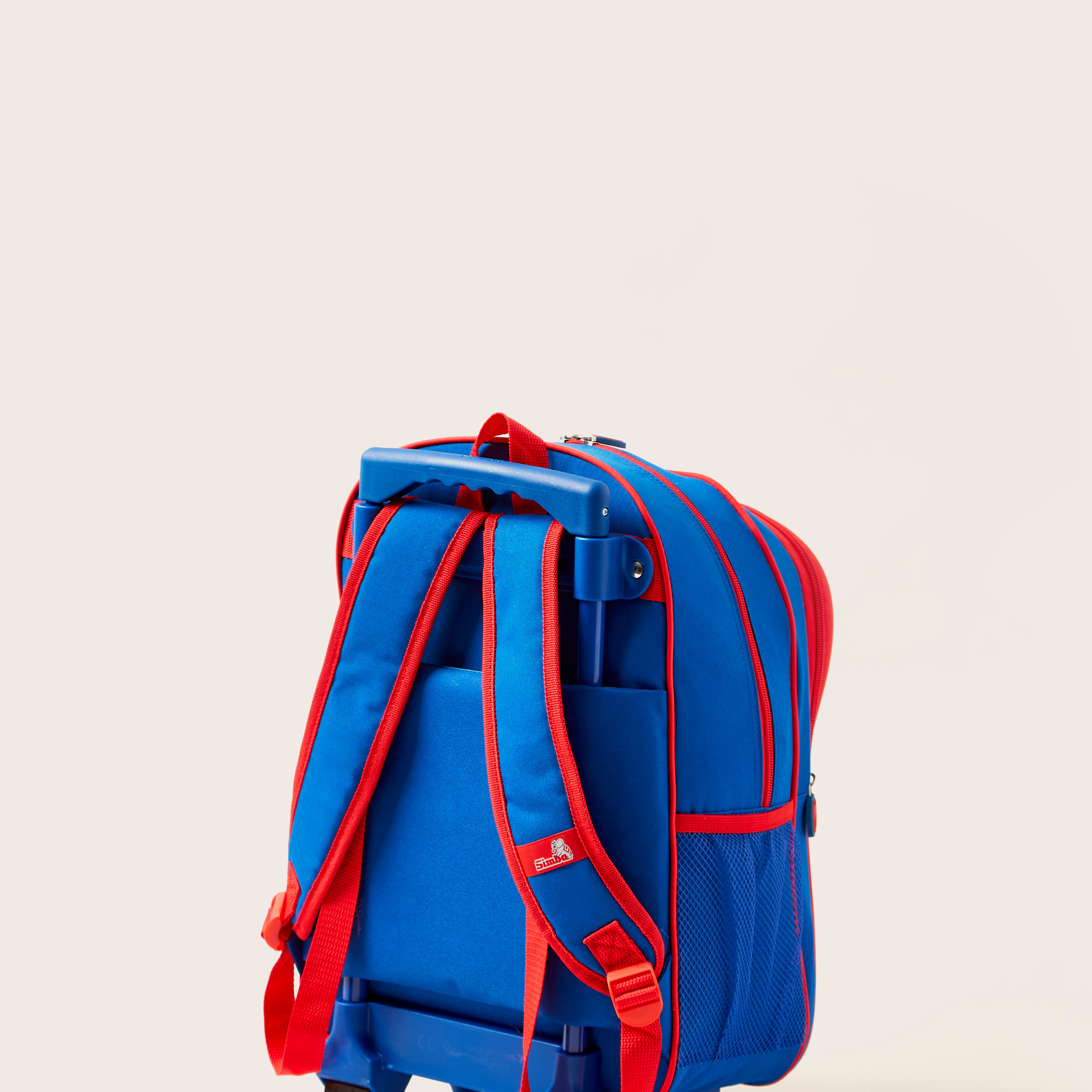 طقم شنطة ظهر بعجلات وطبعات سبايدر مان 5 قطع من ديزني-school-bagsandbackpacks-trolleybags-image-5
