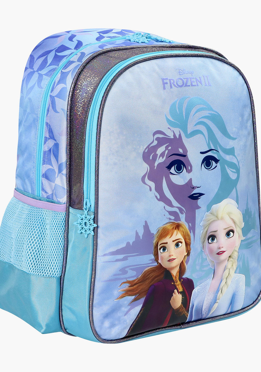 Disney Frozen Print Backpack - 16 inches-Backpacks-image-1