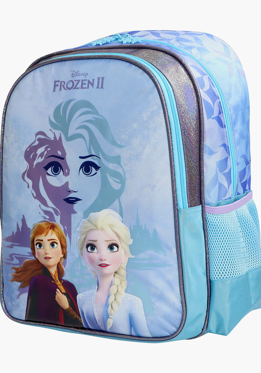 Disney Frozen Print Backpack - 16 inches-Backpacks-image-2