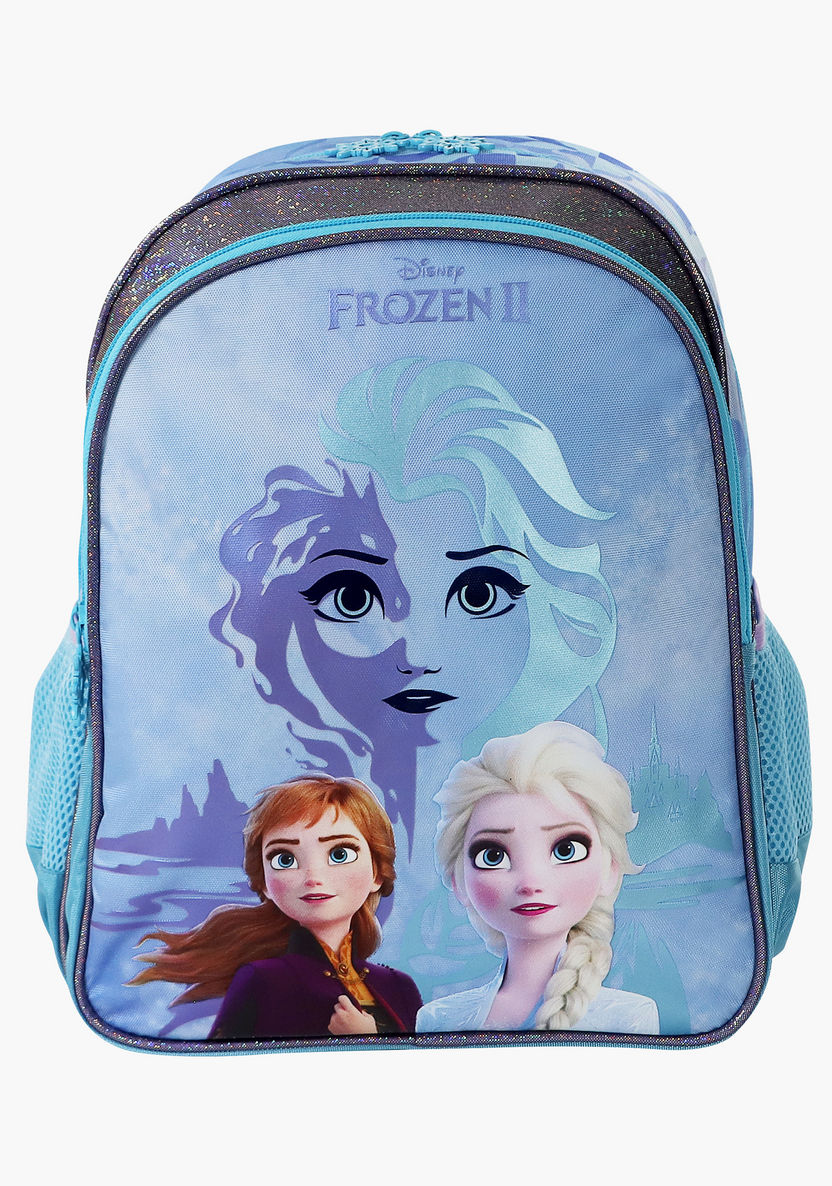Disney Frozen Print Backpack - 14 inches-Backpacks-image-0