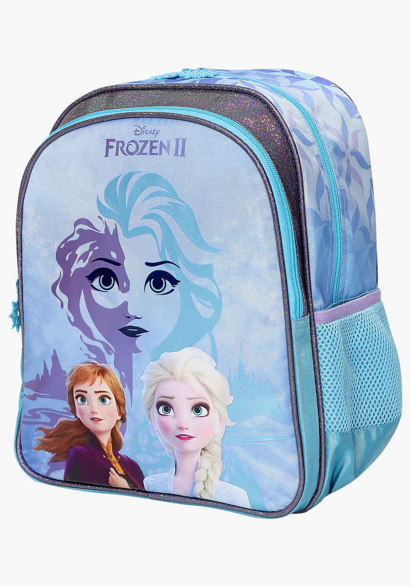 Disney Frozen Print Backpack - 14 inches-Backpacks-image-2
