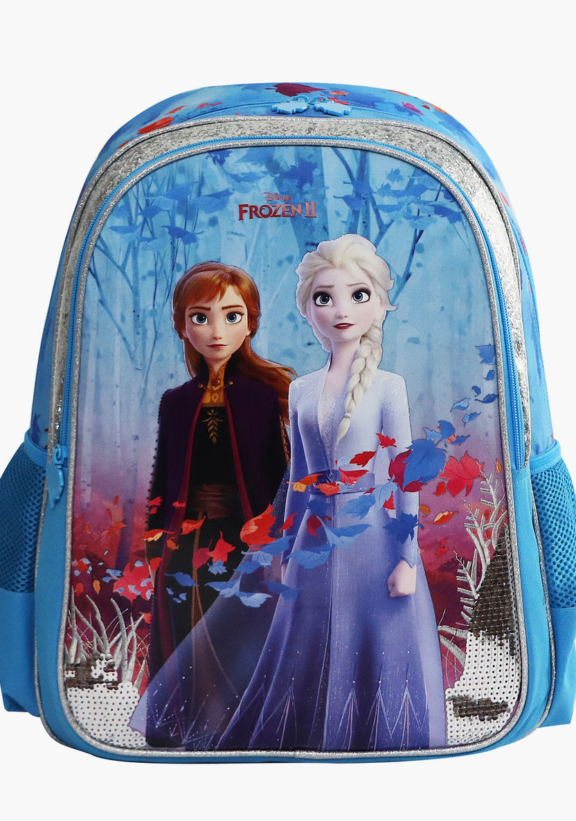 Disney Frozen 2 Print Backpack - 16 inches-Backpacks-image-0
