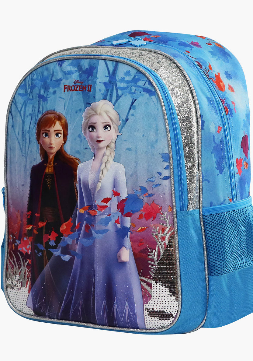 Disney Frozen 2 Print Backpack - 16 inches-Backpacks-image-2