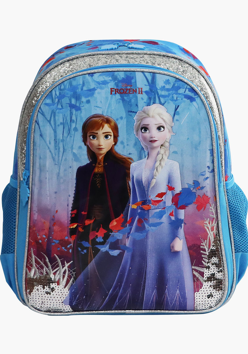 Disney Frozen 2 Print Backpack - 14 inches-Backpacks-image-0