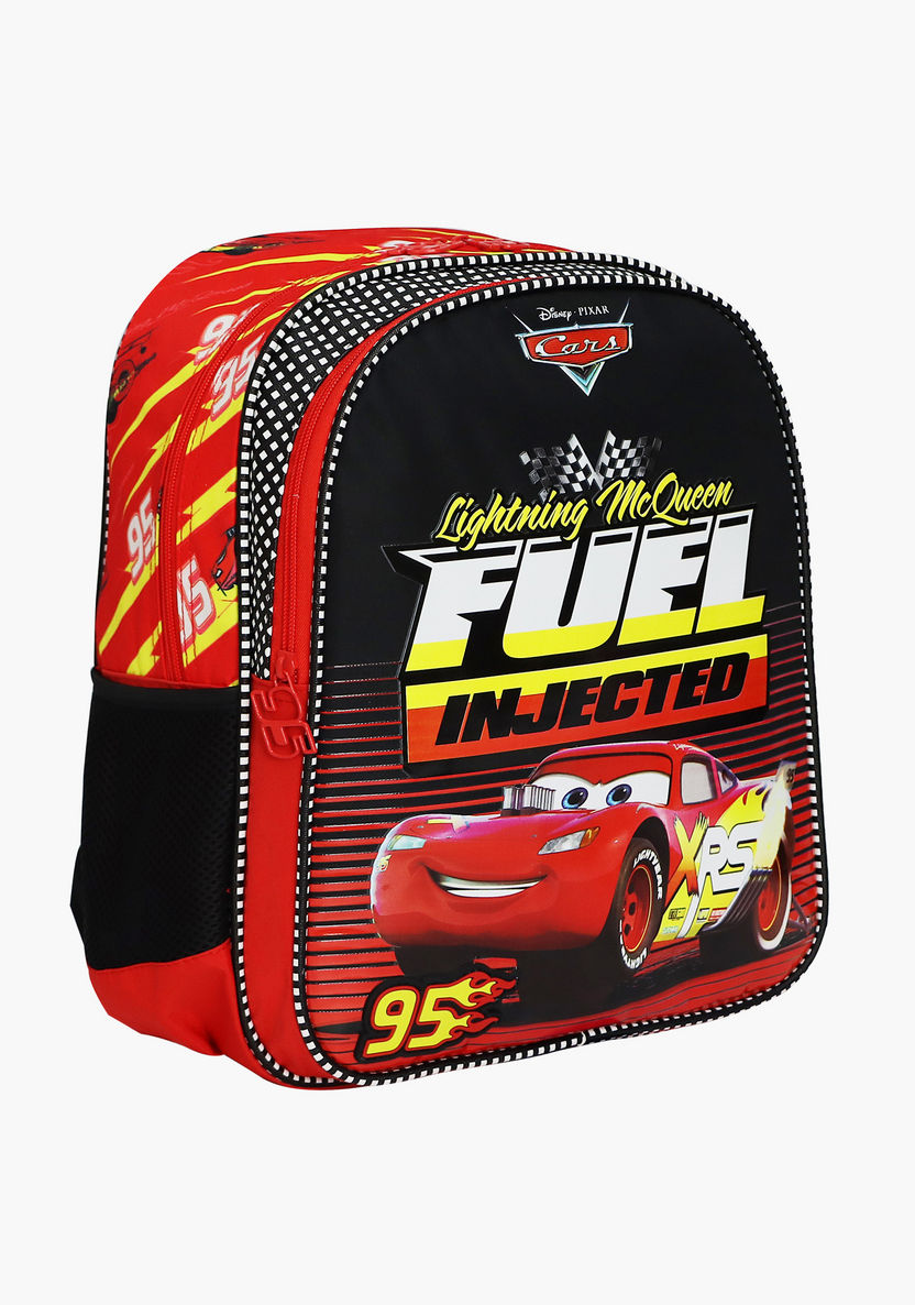 Disney Cars Fuel Injected Backpack with Zip Closure - 14 inches-Backpacks-image-1