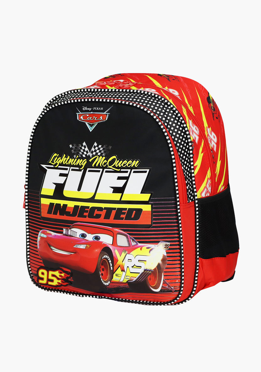 Disney Cars Fuel Injected Backpack with Zip Closure - 14 inches-Backpacks-image-2