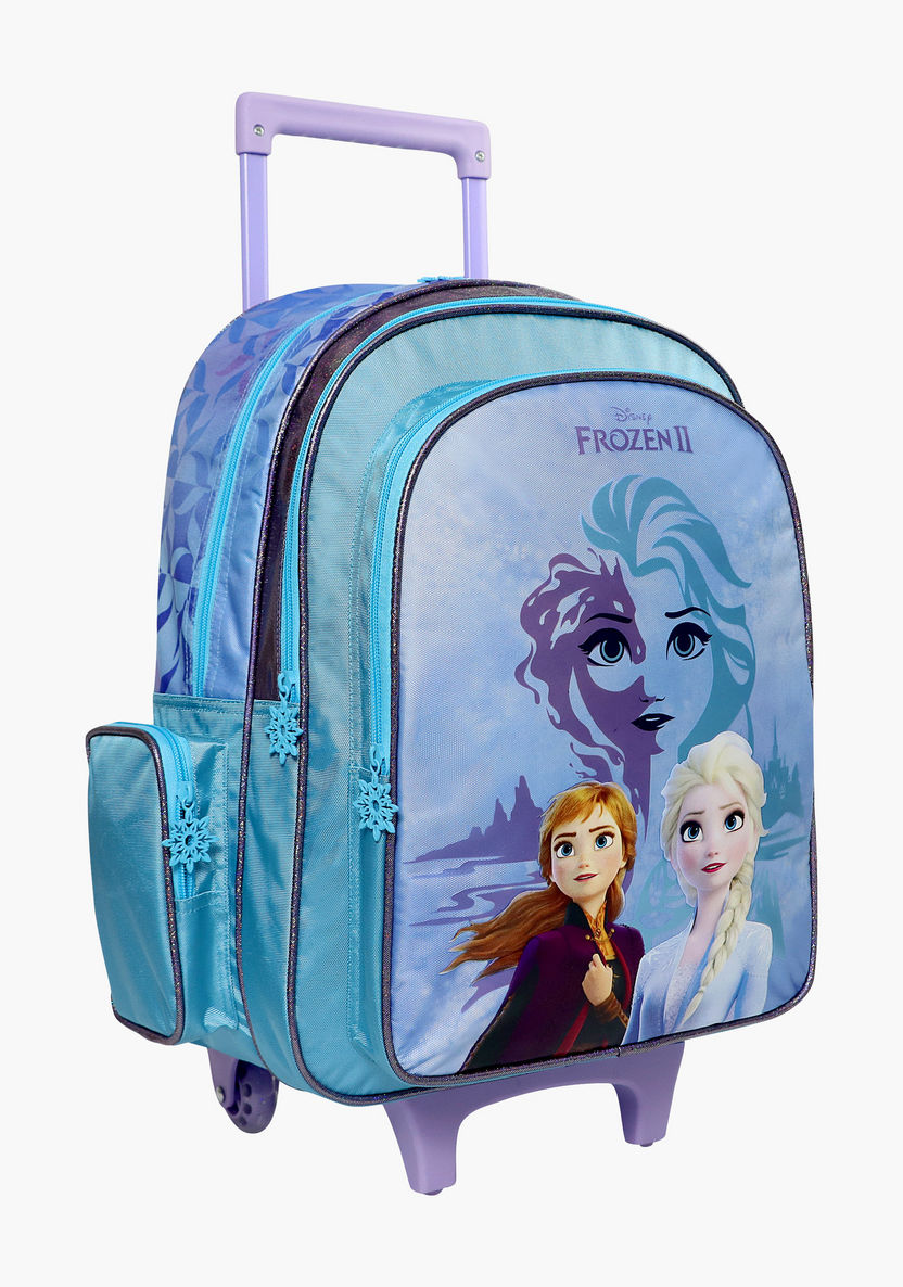 Disney Frozen Printed Trolley Backpack - 18 inches-Trolleys-image-1