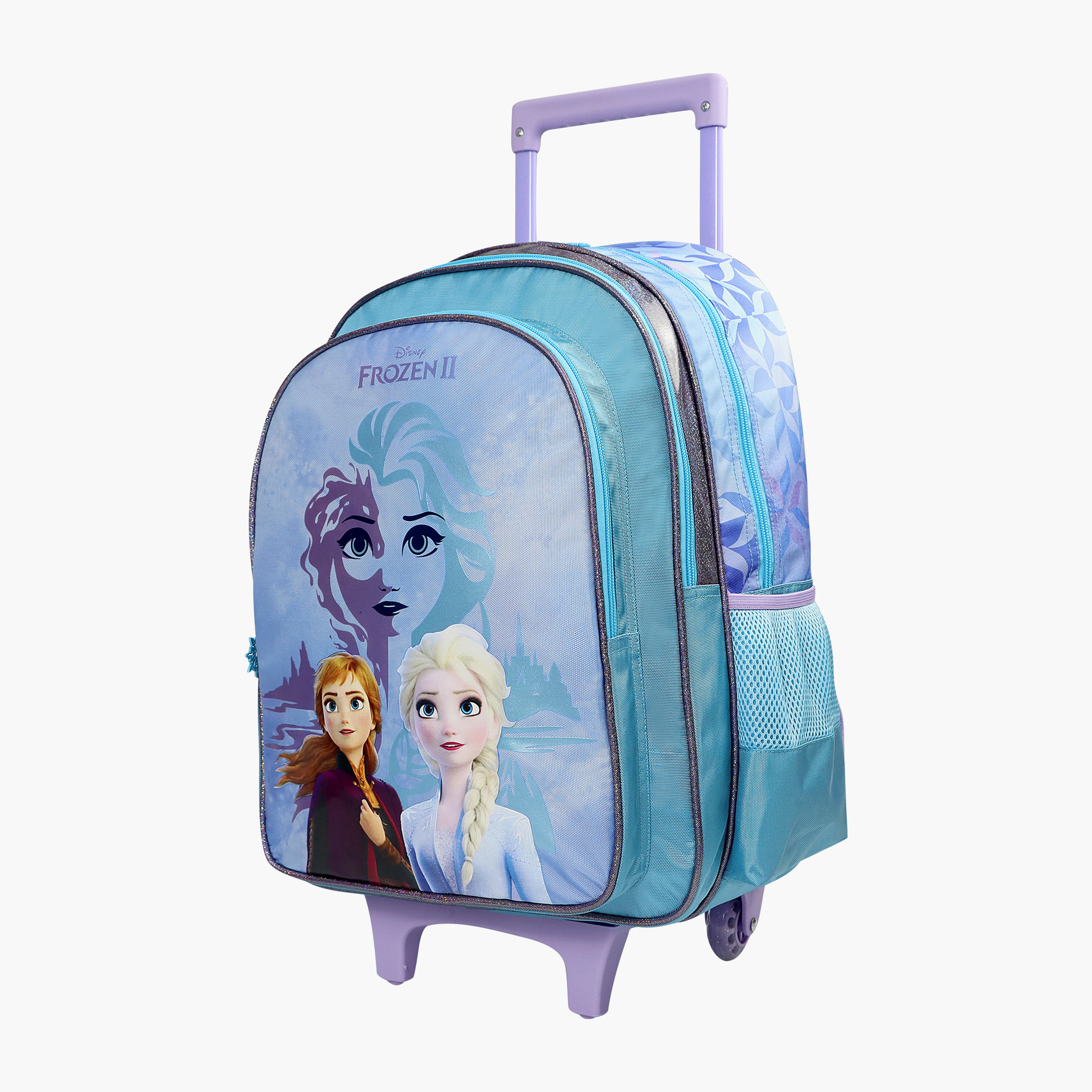 Disney Frozen Printed Trolley Backpack - 18 inches-school-bagsandbackpacks-trolleybags-image-3