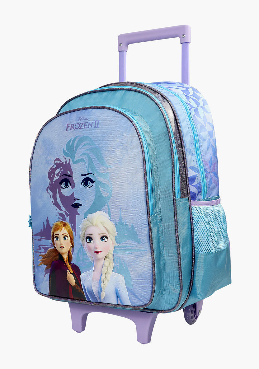 Disney Frozen Printed Trolley Backpack - 18 inches-Trolleys-image-2