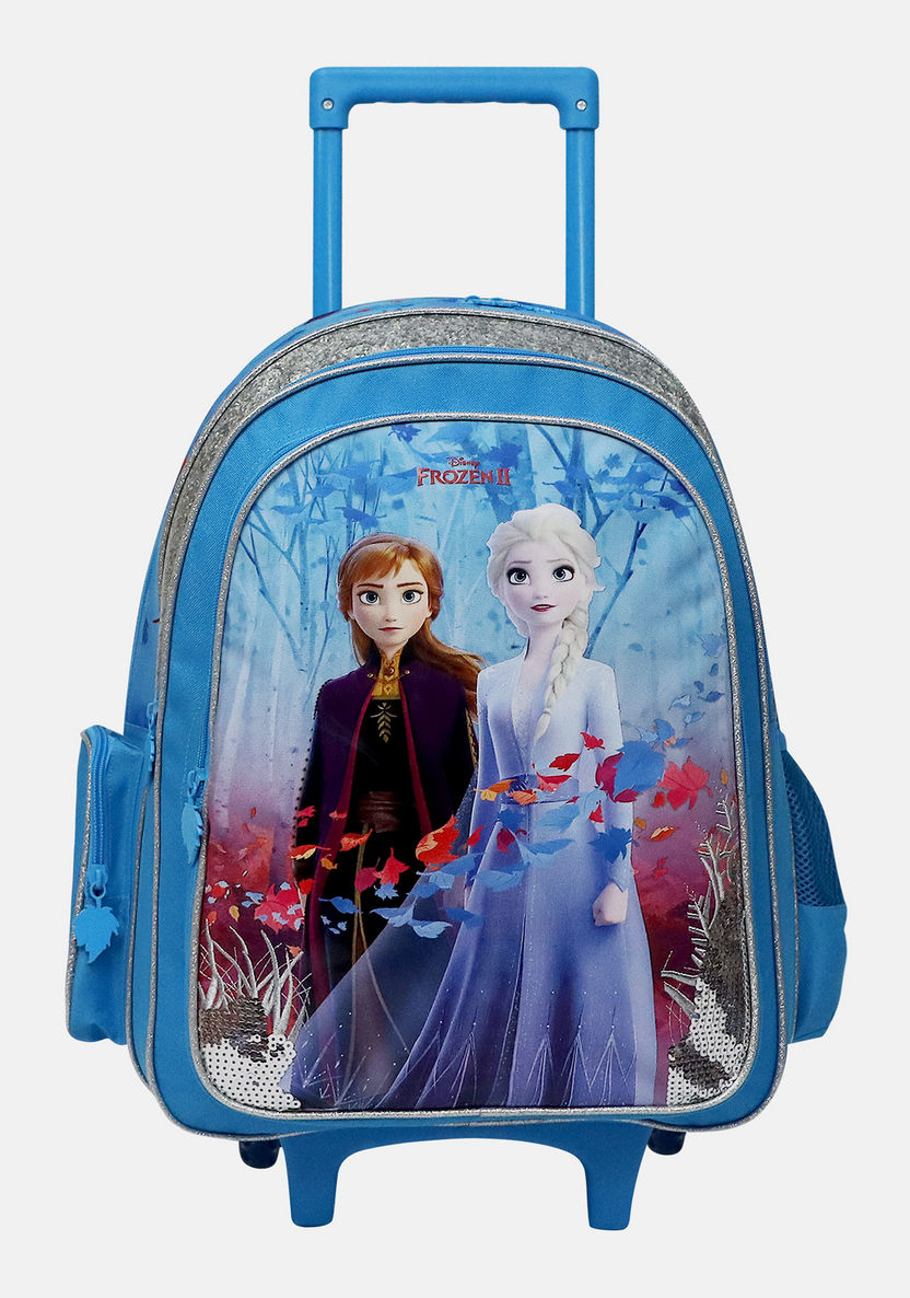 Disney Frozen 2 Print Trolley Bag - 18 inches-Trolleys-image-0
