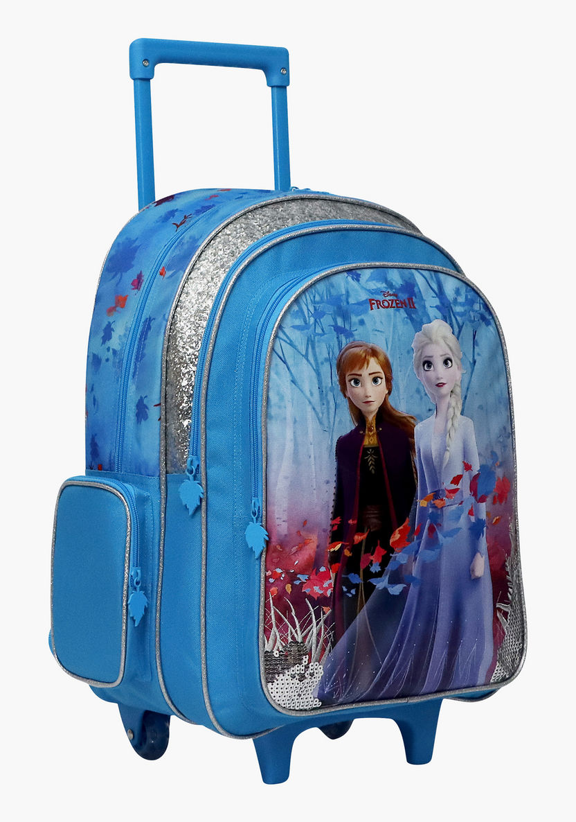 Disney Frozen 2 Print Trolley Bag - 18 inches-Trolleys-image-1