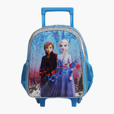 Disney Frozen Print Trolley Backpack with Adjustable Straps