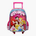 Disney Princess Print Trolley Backpack with Adjustable Straps-Trolleys-thumbnail-0