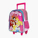 Disney Princess Print Trolley Backpack with Adjustable Straps-Trolleys-thumbnail-2