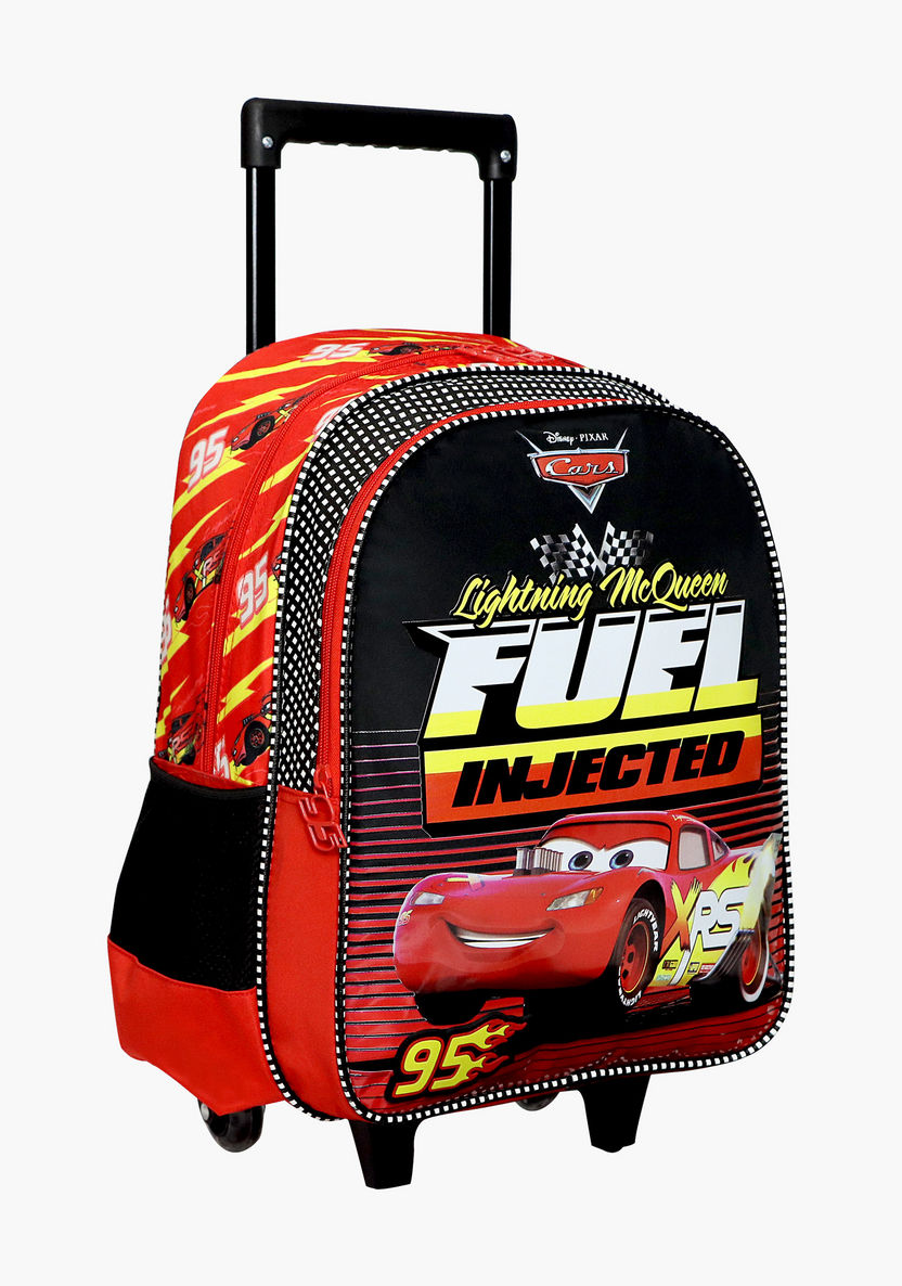 Disney Cars Fuel Injected Print Trolley Backpack - 16 inches-Trolleys-image-1