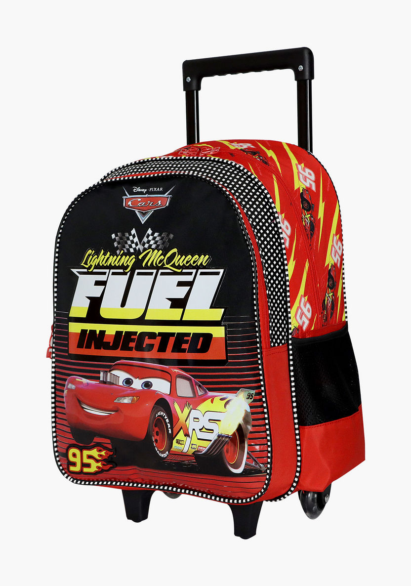 Disney Cars Fuel Injected Print Trolley Backpack - 16 inches-Trolleys-image-2