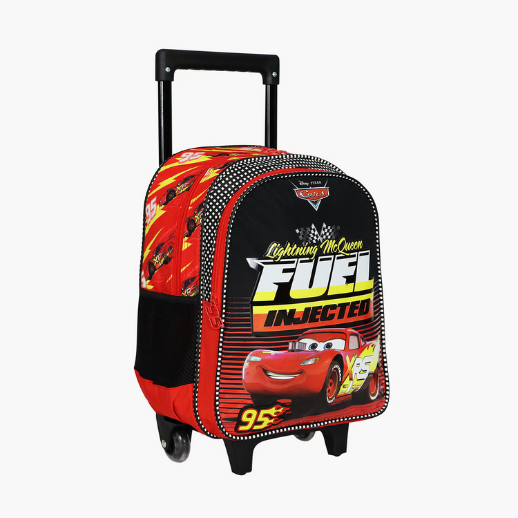 Disney Cars Fuel Injected Print Trolley Backpack - 14 inches