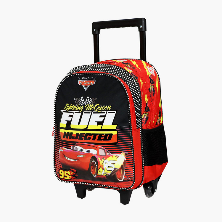 Disney Cars Fuel Injected Print Trolley Backpack - 14 inches